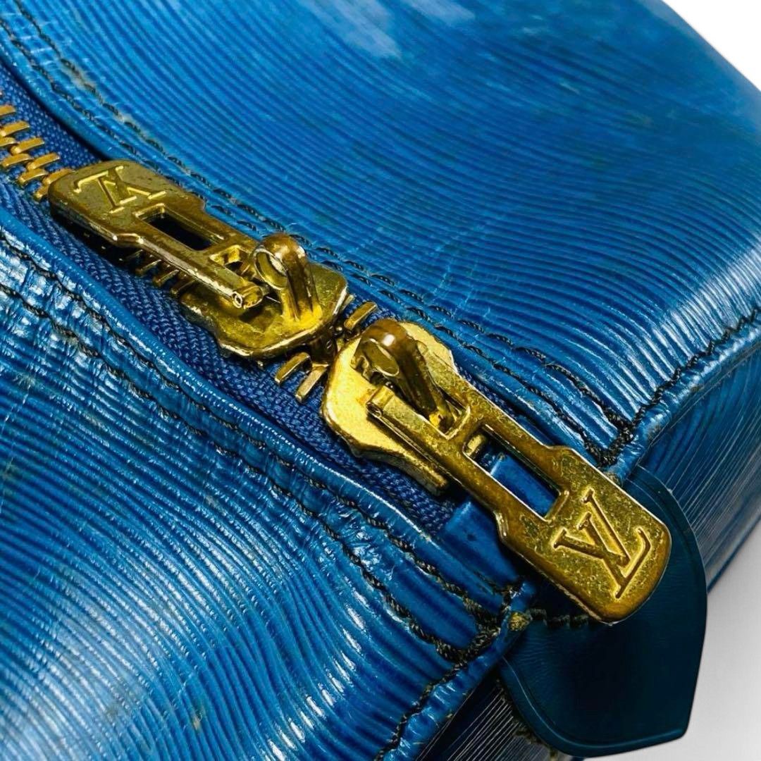 Louis Vuitton Louis Vuitton - Keepall 50 Epi Leather Blue Vintage Size ONE SIZE - 5 Thumbnail