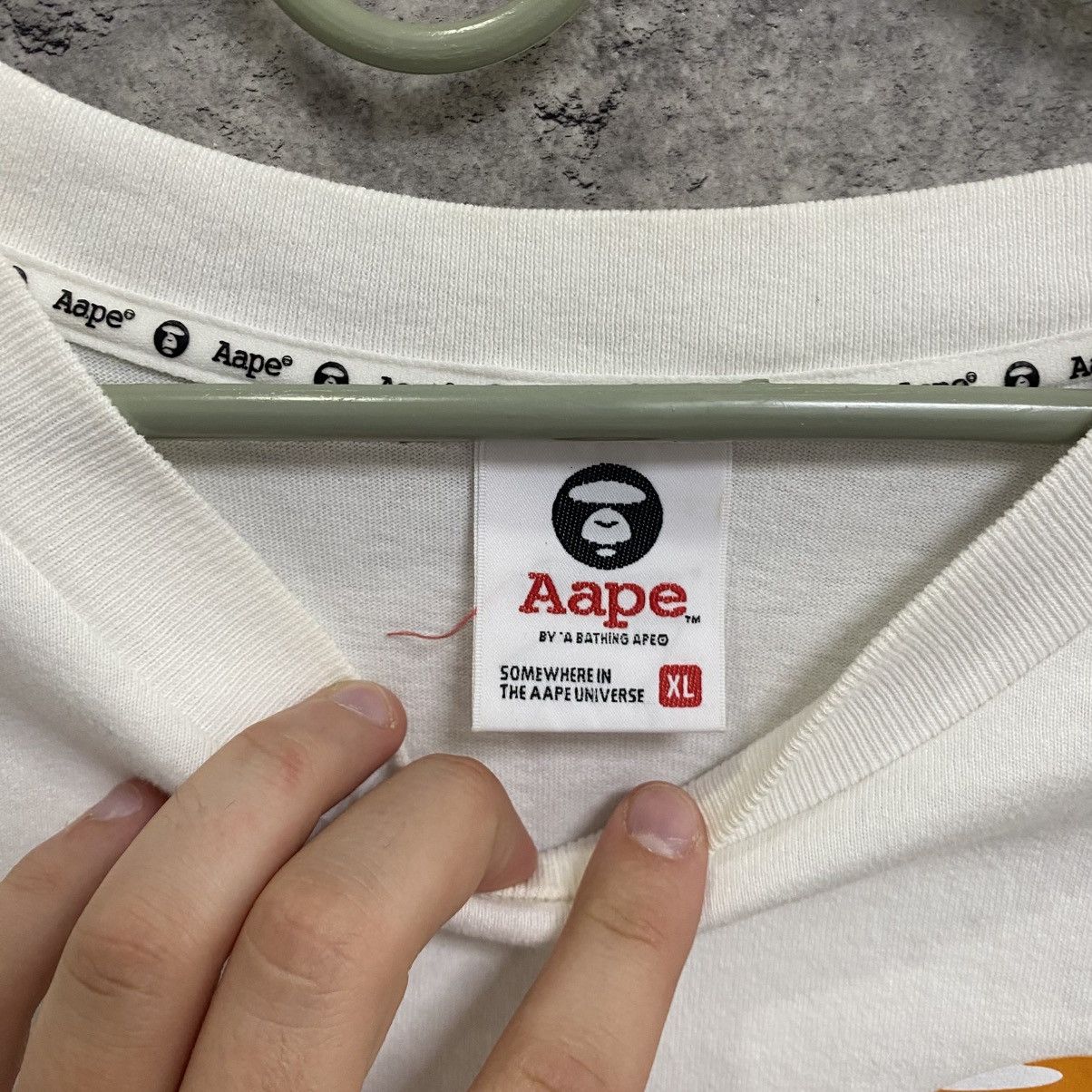 Aape Aape UNVS T-Shirt Big Logo Size US XL / EU 56 / 4 - 11 Thumbnail