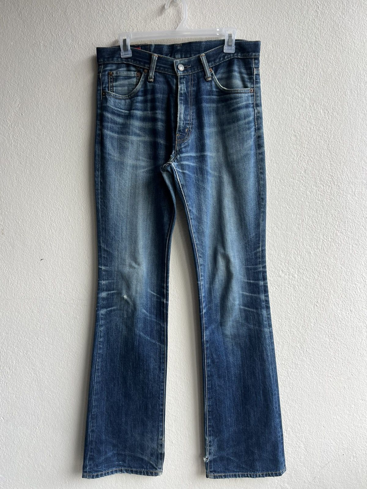 Burgus Plus Dirty Mud Denim Distress Burgus Plus Japan Bootcut Jeans Size US 32 / EU 48 - 2 Thumbnail