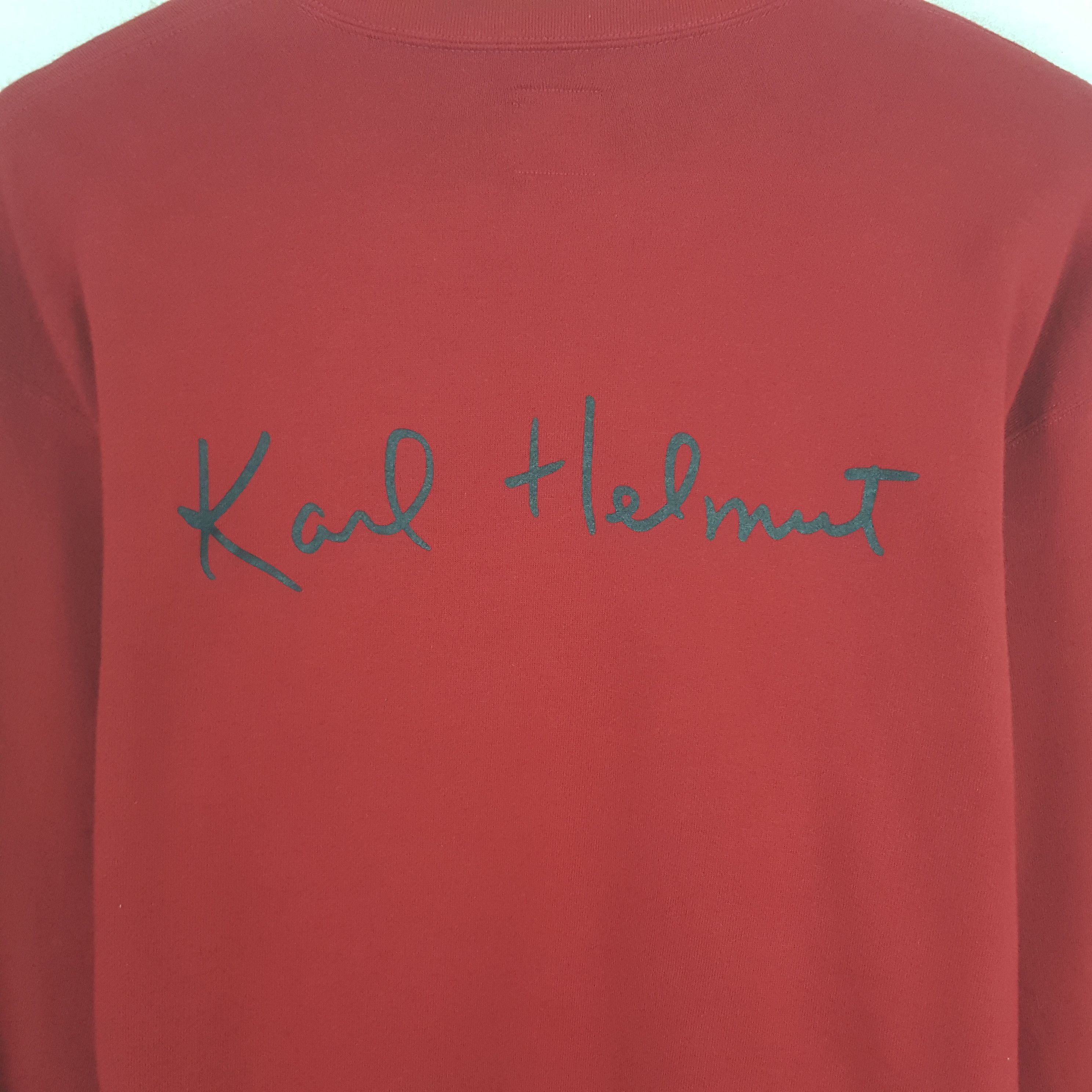 Japanese Brand × Karl Helmut × Vintage Vintage Karl Helmut Sweatshirt Size US M / EU 48-50 / 2 - 4 Thumbnail