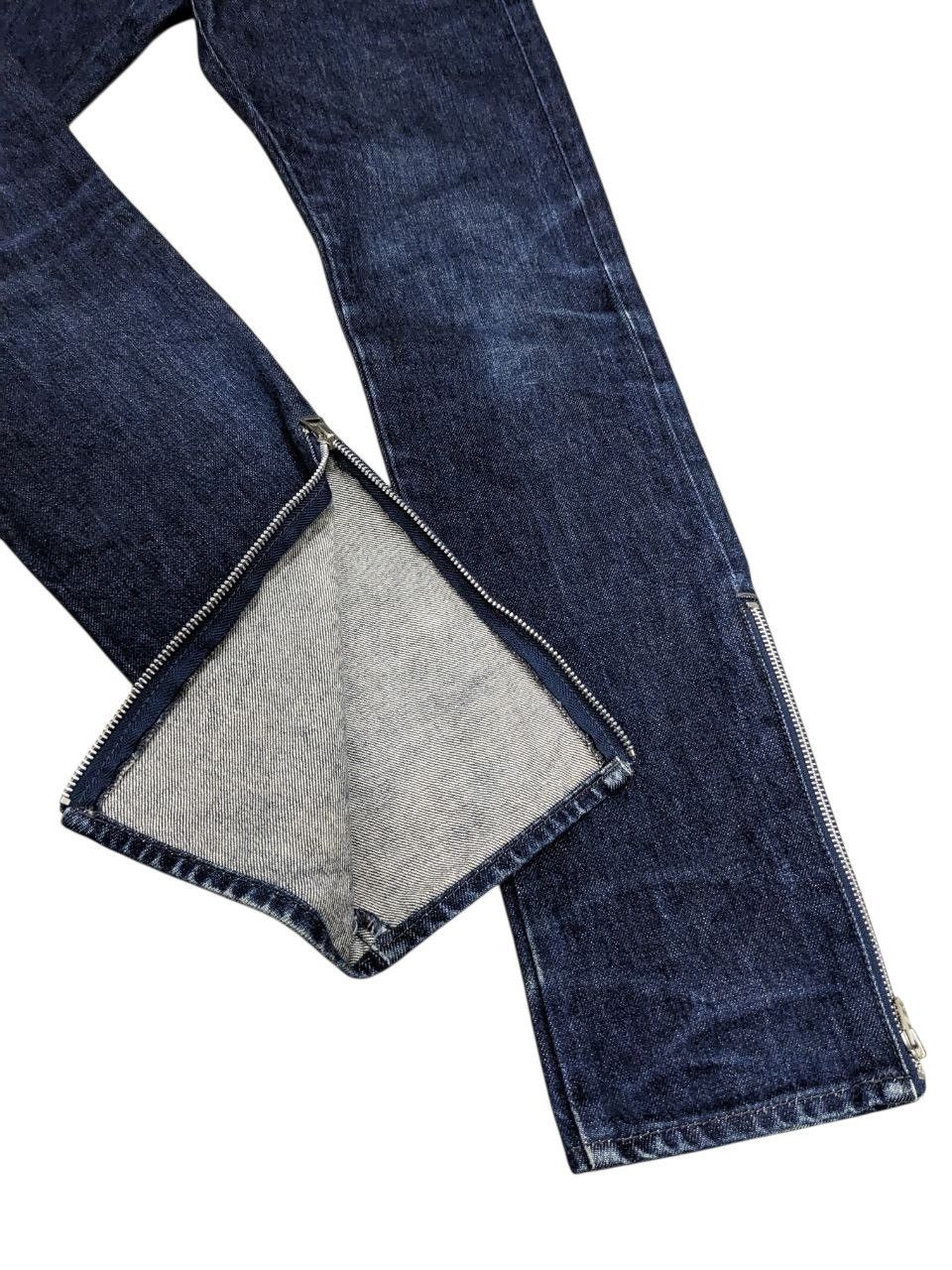 STUDIOUS STUDIOUS BLUE INDIGO DENIM PANT LOWER SIDE UNIVERSAL ZIPPER Size US 29 - 7 Thumbnail