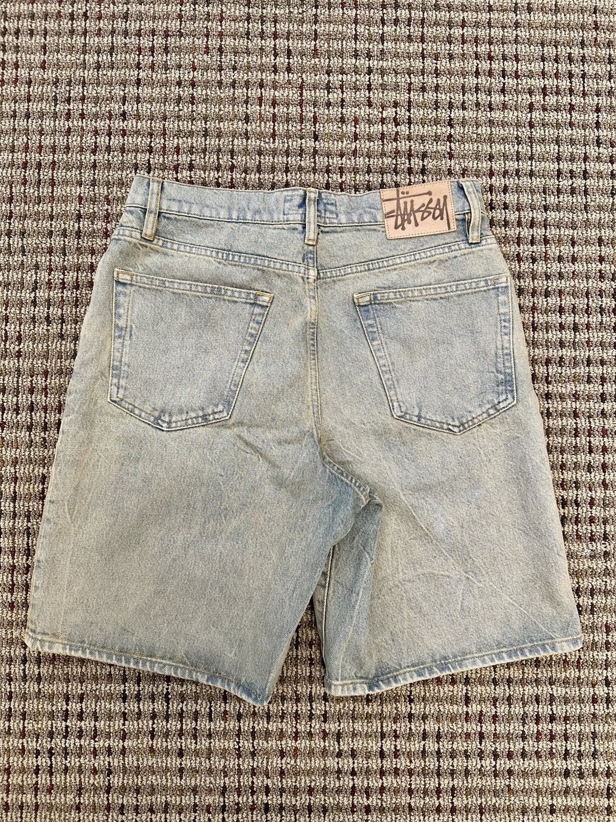 Stussy SS24 Beach Wash Big Ol’ Shorts Denim Size US 28 / EU 44 - 2 Thumbnail
