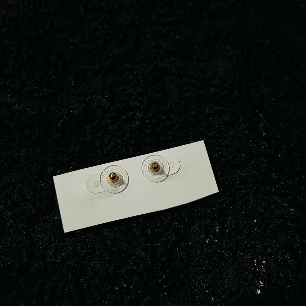 Designer Croft & Barrow Brown Pearl Stud Earrings Size ONE SIZE - 3 Thumbnail