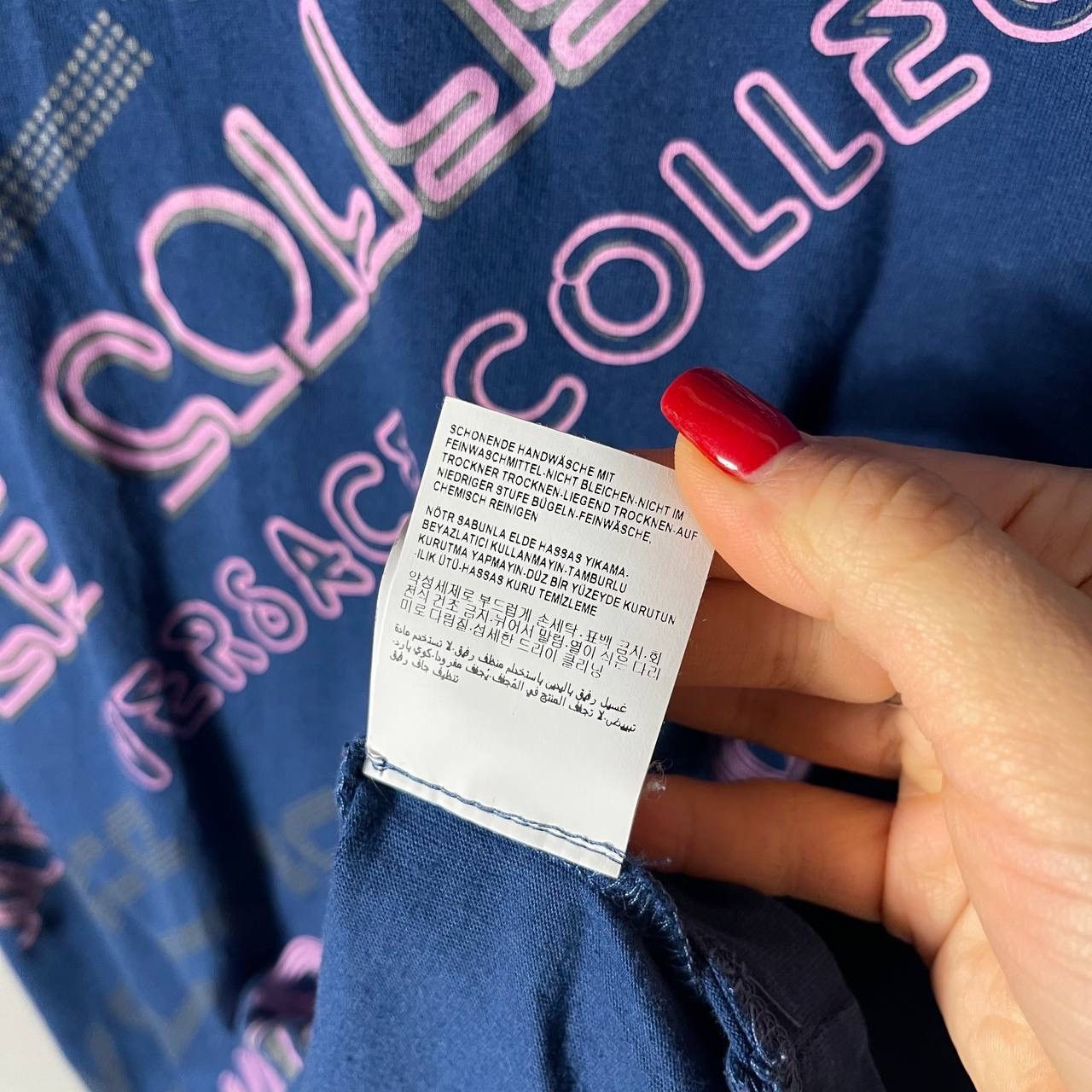 Versace Versace Collection Navy T-shirt Size US M / EU 48-50 / 2 - 8 Thumbnail