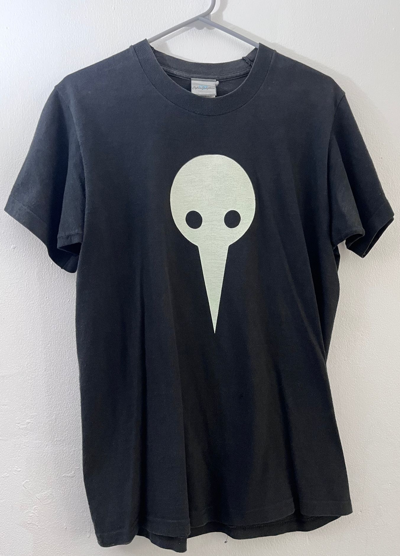 Vintage Neon Genesis Evangelion Glow-in-the-Dark Angel Tee Size US M / EU 48-50 / 2 - 2 Thumbnail