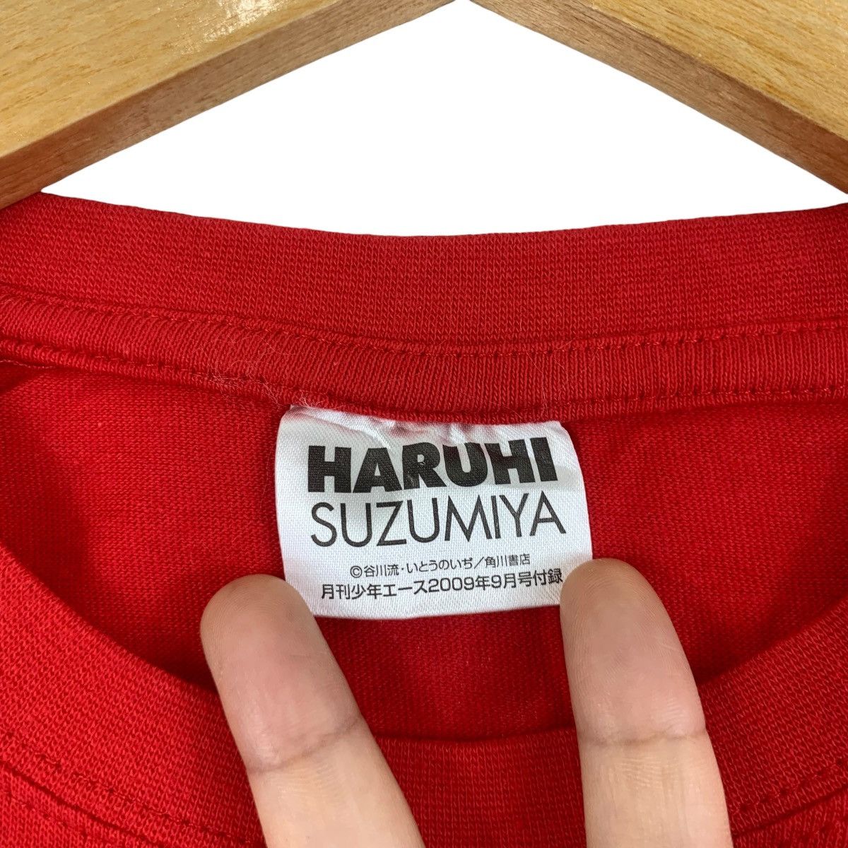 Vintage Vintage HARUHI SUZUMIYA ANIME The Melancholy Tee Shirt Size US S / EU 44-46 / 1 - 6 Thumbnail