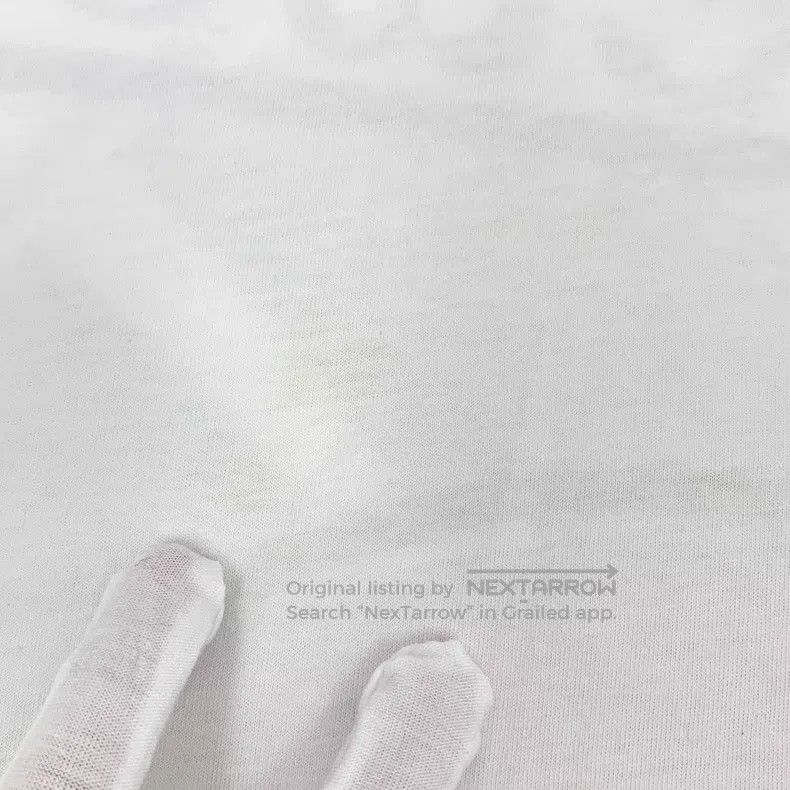 Loewe Loewe White logo lettering snow mountain print, cotton rou Size L / US 10 / IT 46 - 7 Thumbnail