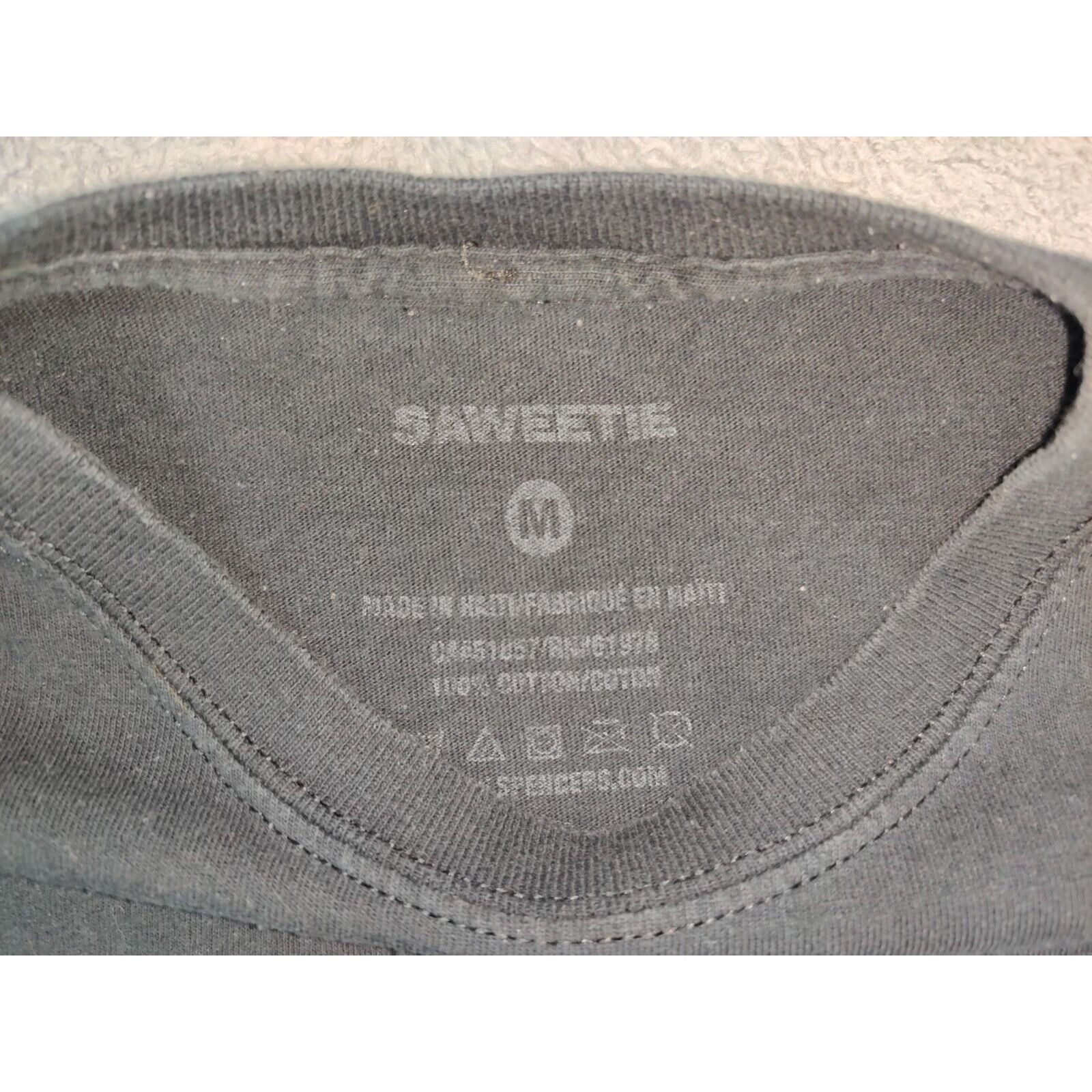 Other Saweetie Shirt Adult Womens Medium Black So Icy Summer Tour Size M / US 6-8 / IT 42-44 - 5 Thumbnail
