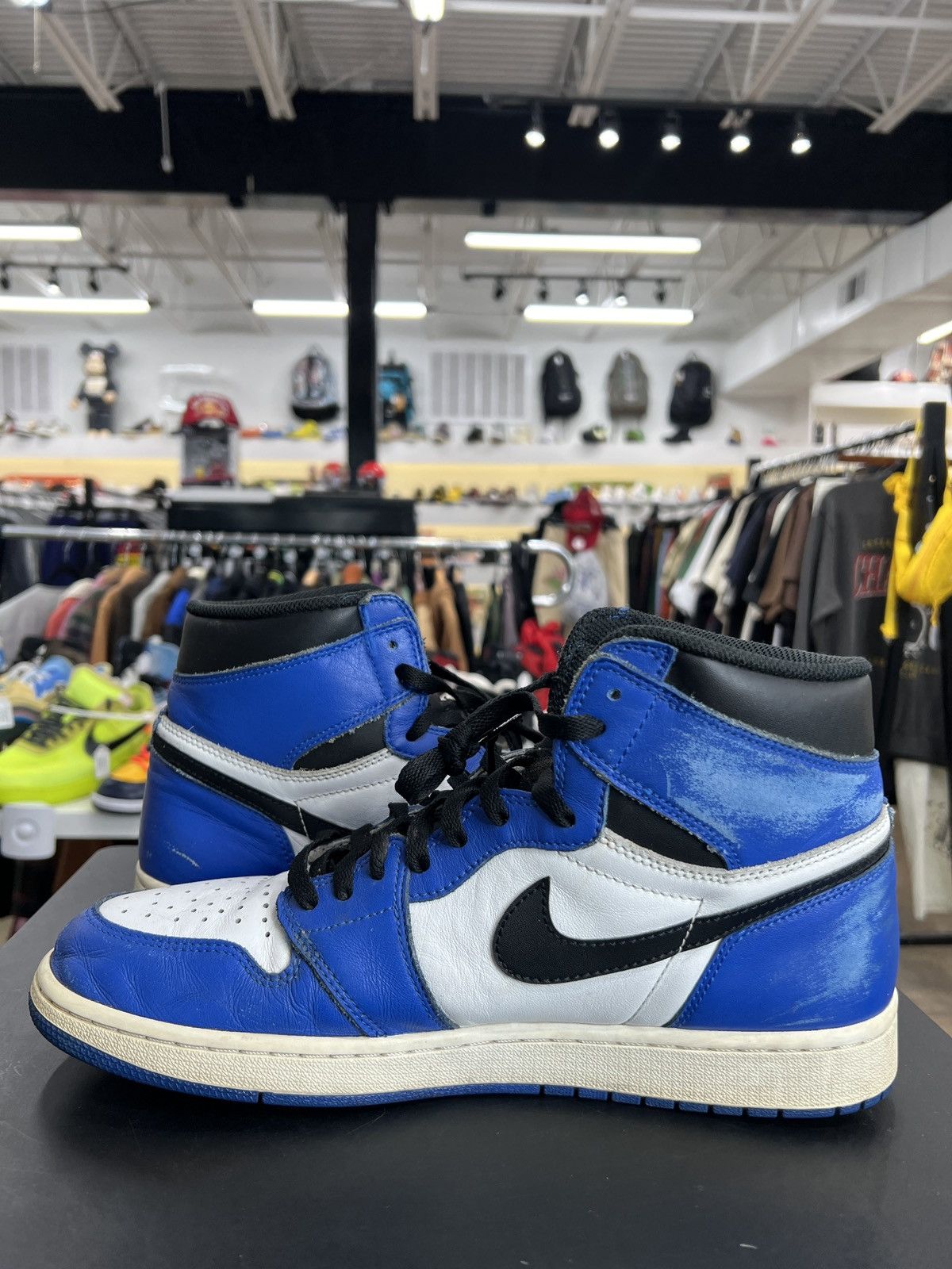 Jordan Brand × Nike Air Jordan 1 Game Royal Sz. 12 (2018) Size US 12 / EU 45 - 3 Thumbnail