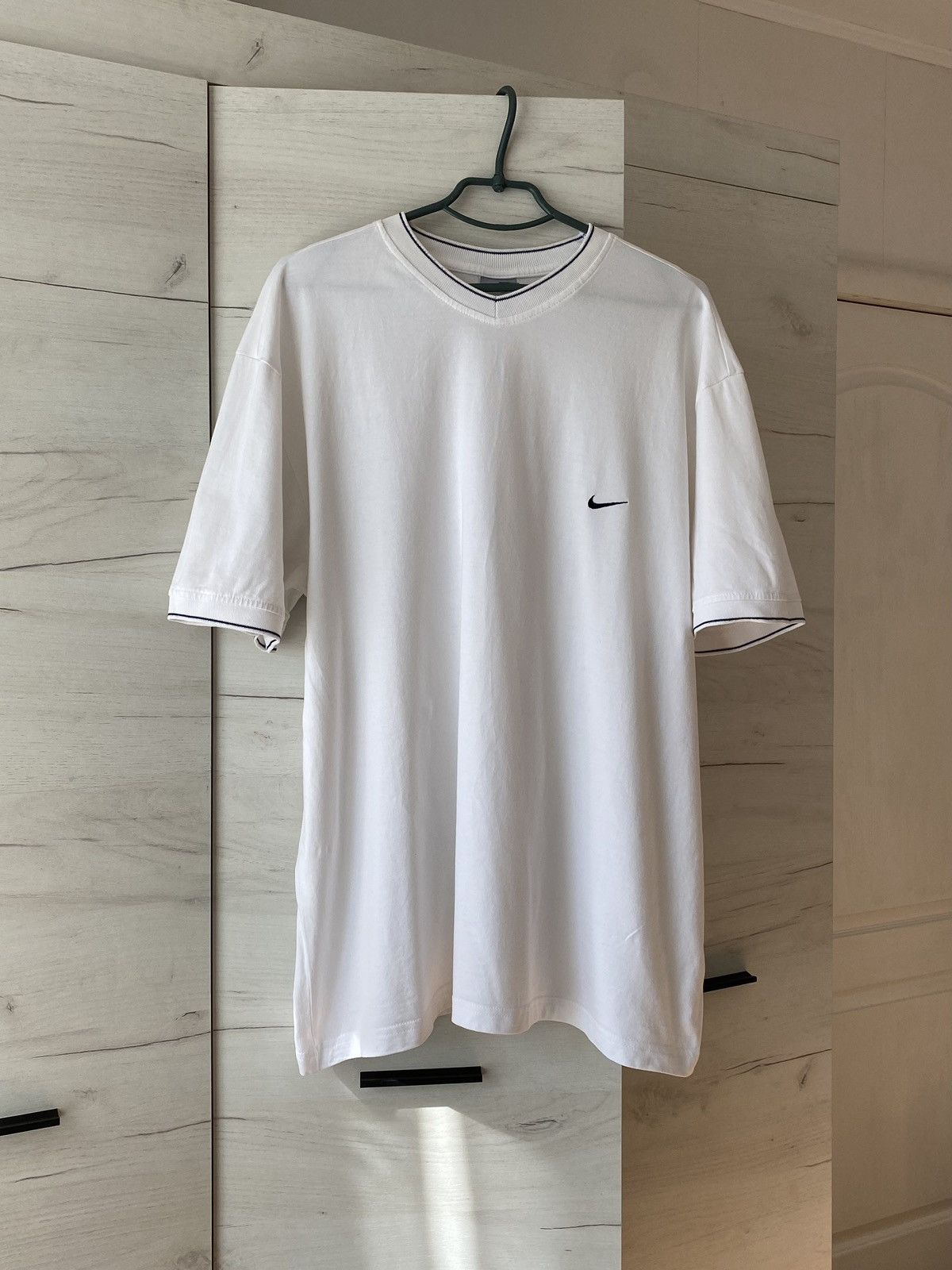 Nike × Vintage Vintage rare nike 90s embroidered logo t-shirt Size US XXL / EU 58 / 5 - 1 Thumbnail