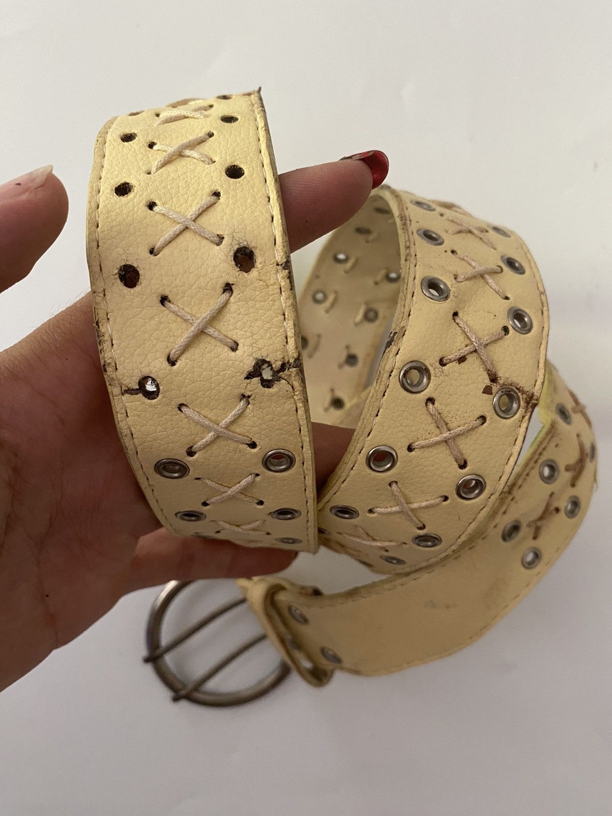 Beauty Beast × If Six Was Nine × Vintage vintage studded leather belt Size ONE SIZE - 3 Thumbnail