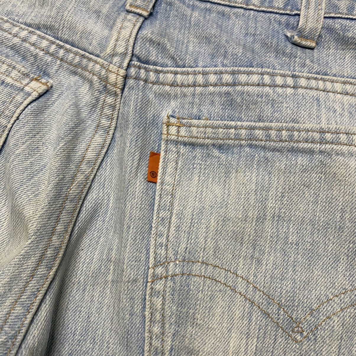 Levi's Vintage 70s Levis 784 Bell Bottom Jeans Orangetab Nice Faded Size US 32 / EU 48 - 15 Thumbnail