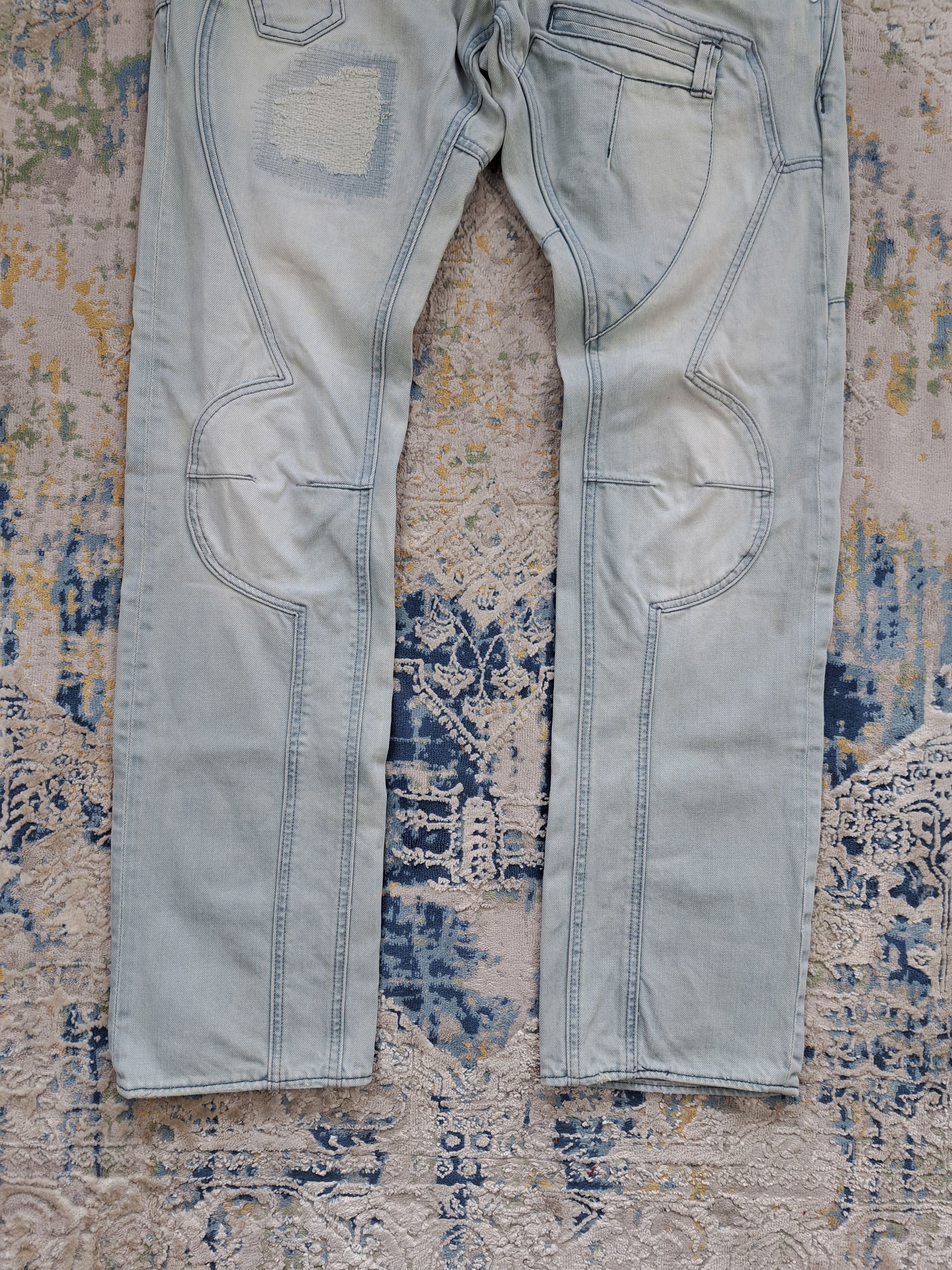 Japanese Brand 883 Police Japrag Vibe y2k Drip Bondage Denim Swag Drain Size US 32 / EU 48 - 6 Thumbnail