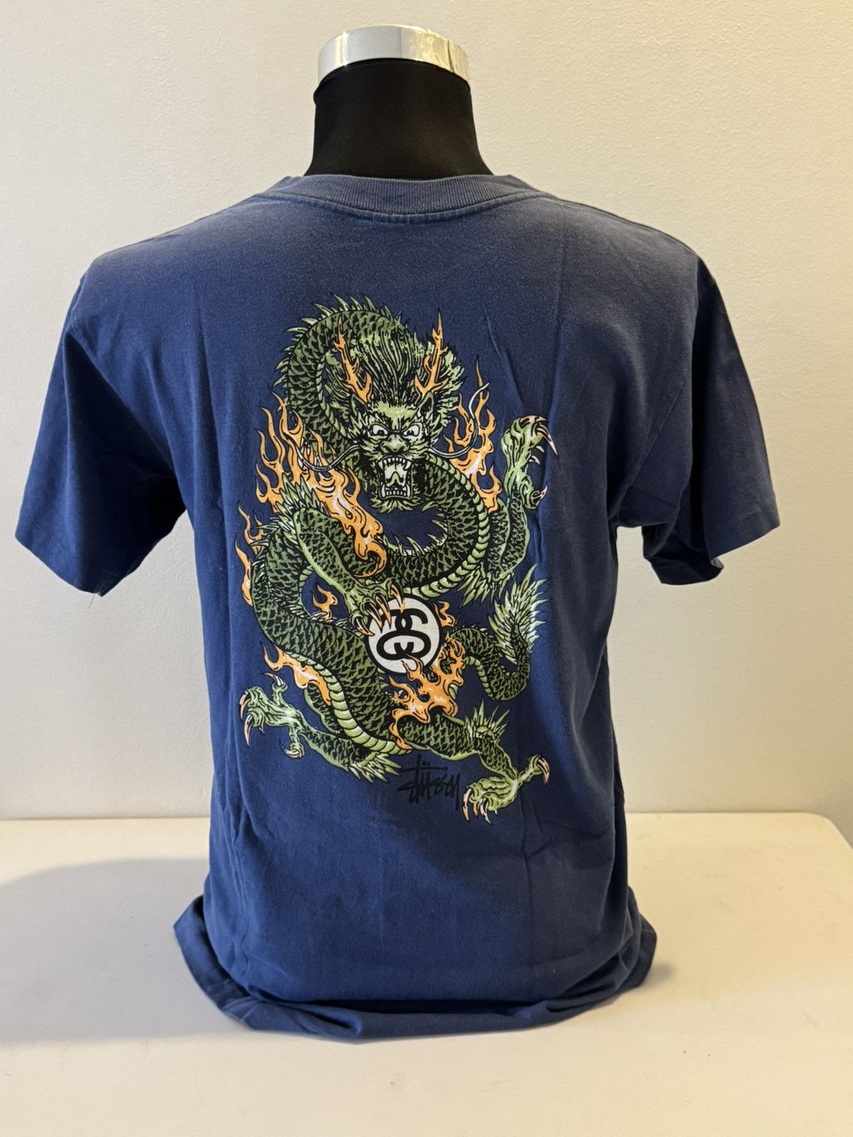 Stussy Vintage Stussy Dragon Tshirt Size US L / EU 52-54 / 3 - 2 Thumbnail