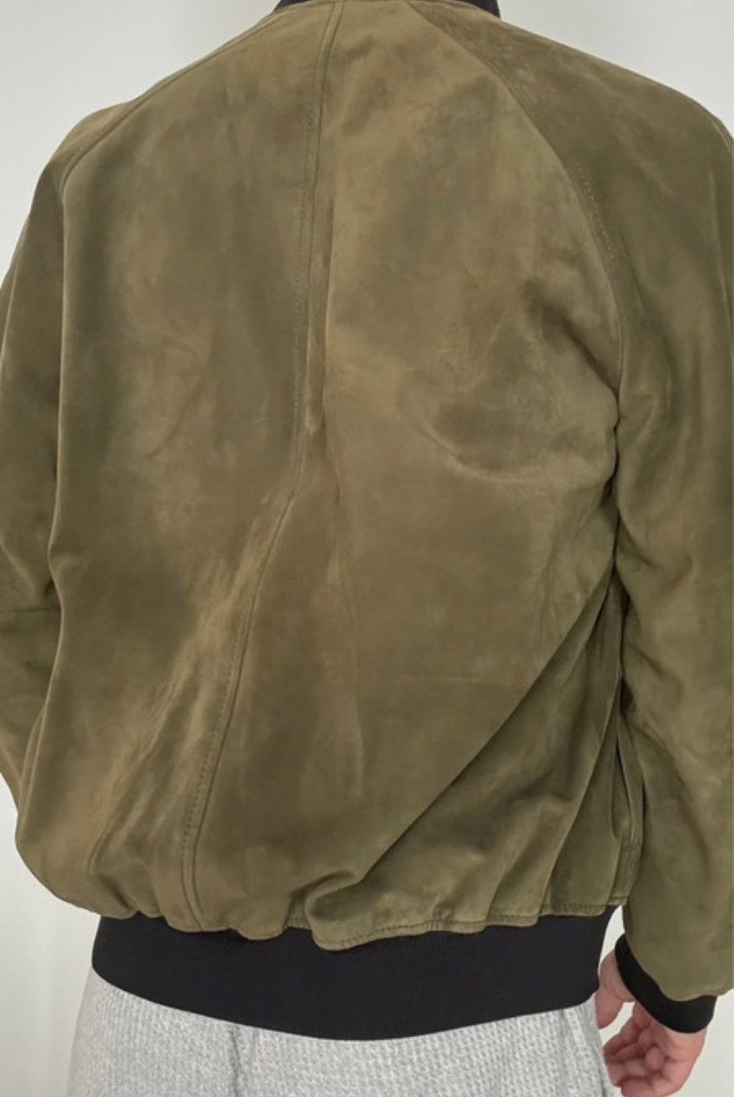 Berluti HAIDER ACKERMANN CALFSKIN LEATHER REVERSIBLE SILK JACKET Size US S / EU 44-46 / 1 - 9 Thumbnail