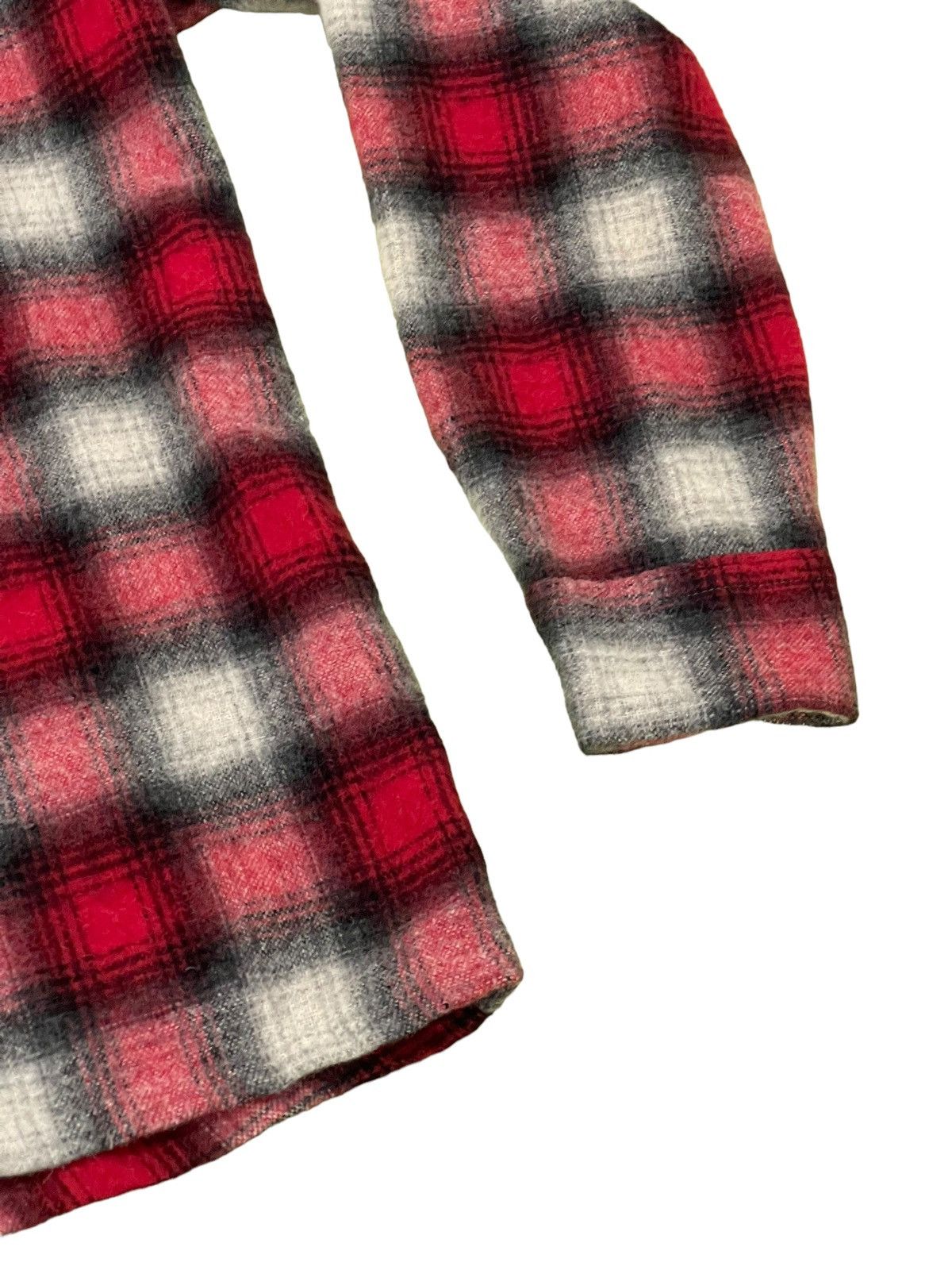 Schott Shadow Plaid Schott Bros Wool Flannel Shirt 5🟩8 Size US M / EU 48-50 / 2 - 12 Thumbnail