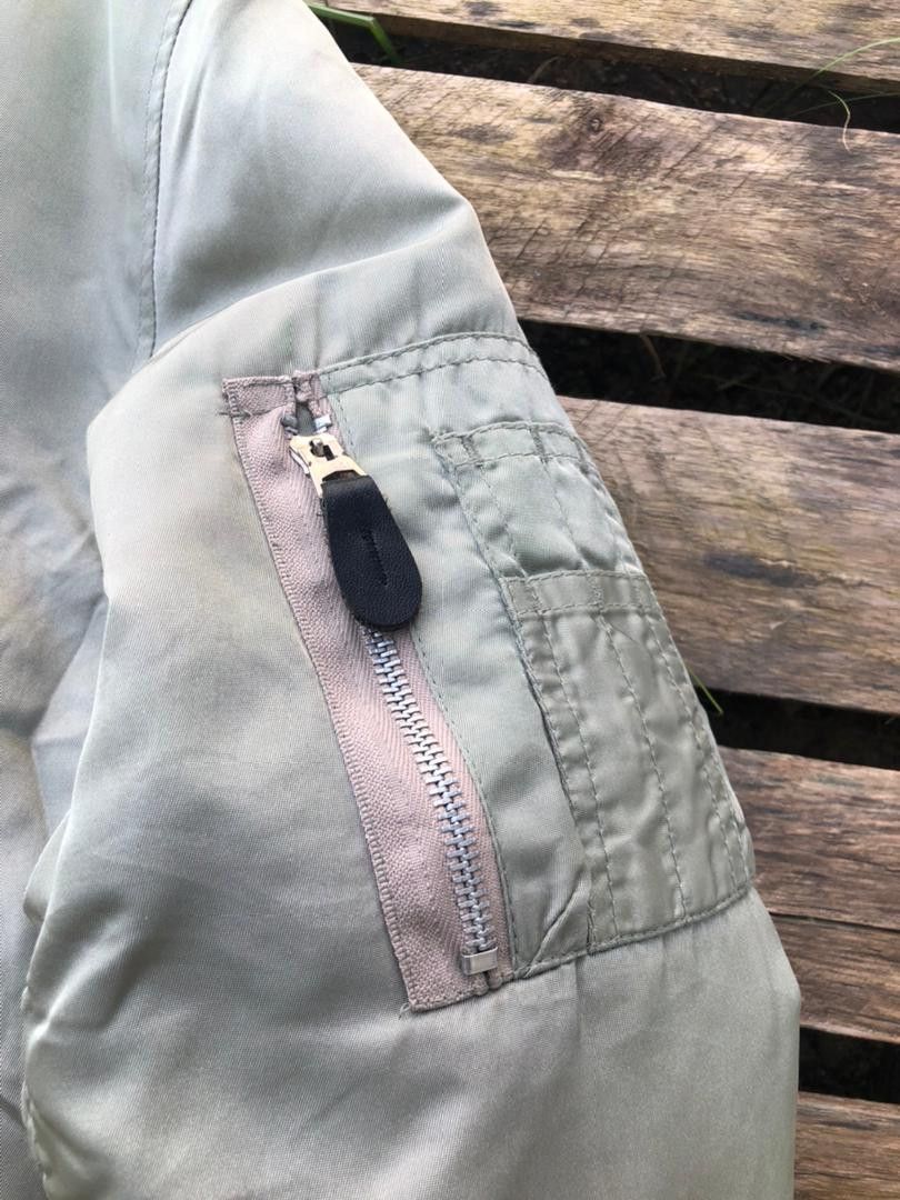 Vintage Vintage Military Reversible Bomber Jacket Distressed Size US L / EU 52-54 / 3 - 6 Thumbnail