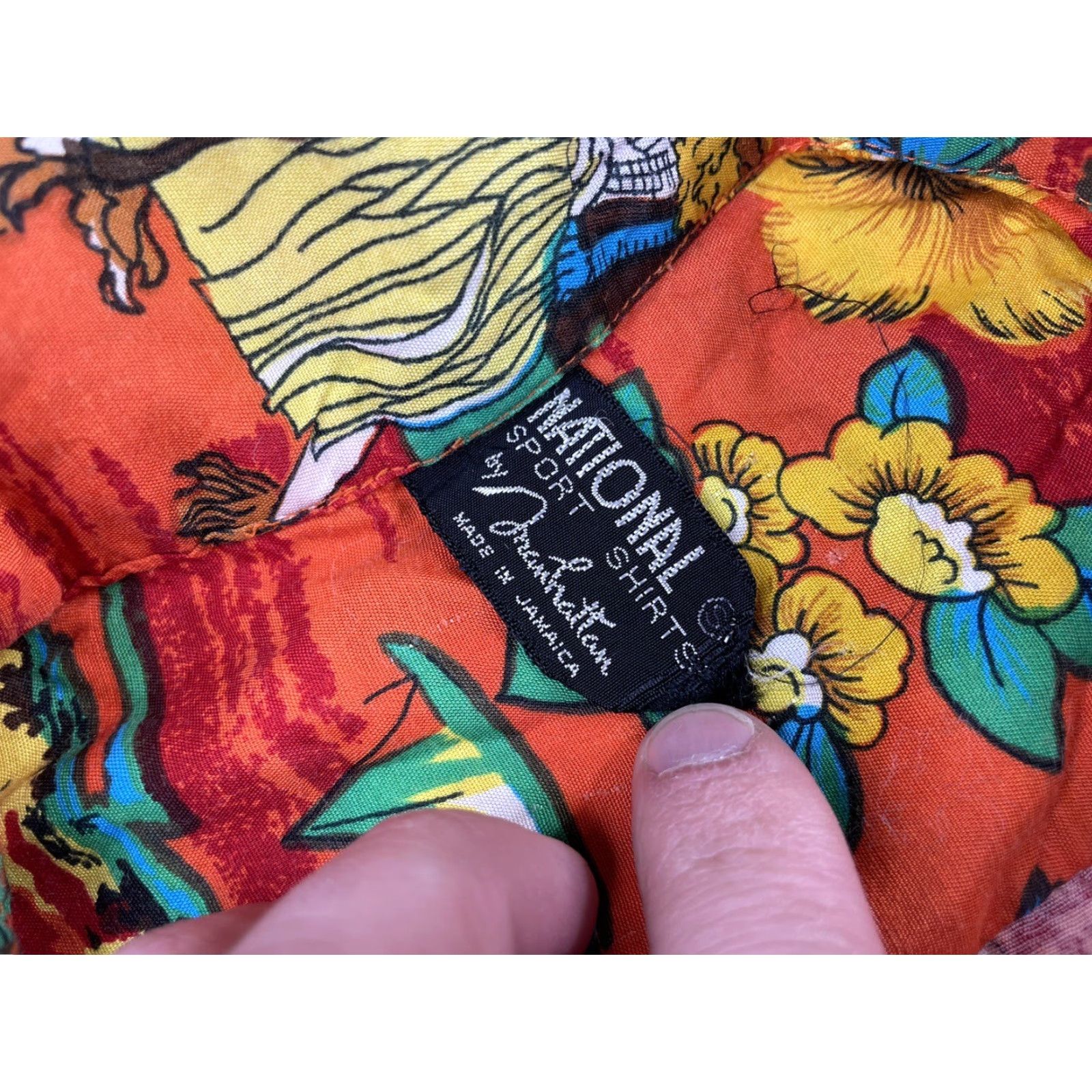 Vintage VINTAGE National Sport Shirts Manhattan Hawaiian Camp Shirt Men's Small Jamaica Size US S / EU 44-46 / 1 - 3 Thumbnail