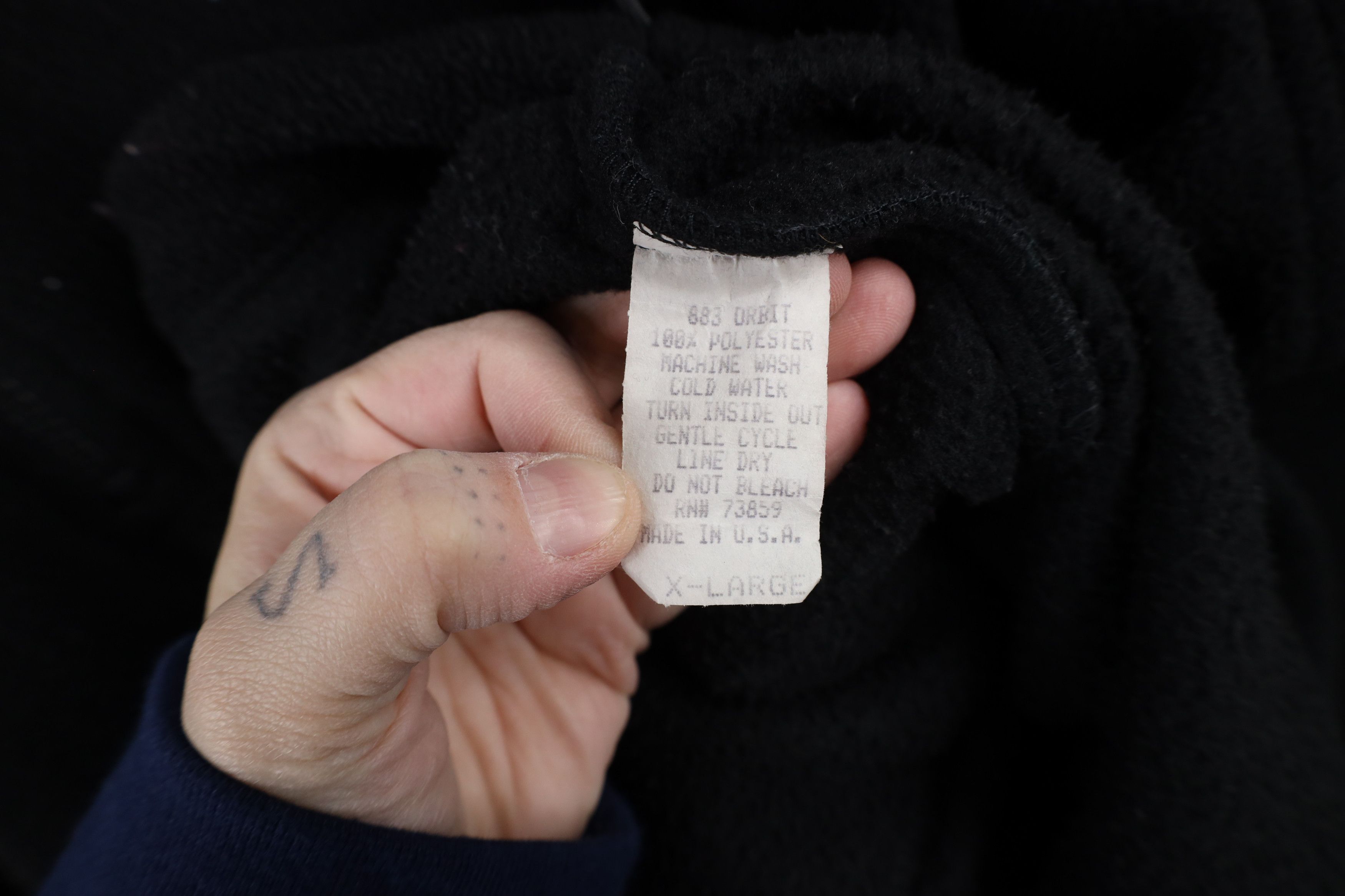 Vintage Vintage 90s Equis Beer Half Zip Fleece Pullover Sweater USA Size US XL / EU 56 / 4 - 9 Thumbnail
