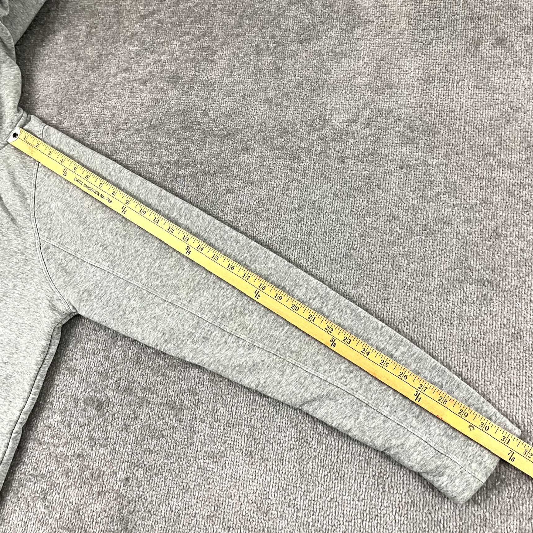 Nike JORDAN Nike Jacket Men Large Gray Full Zip Hooded Hooper Sweatshirt Basketball Fleece Pockets Zipped Pockets Regular Size L Size US L / EU 52-54 / 3 - 7 Thumbnail