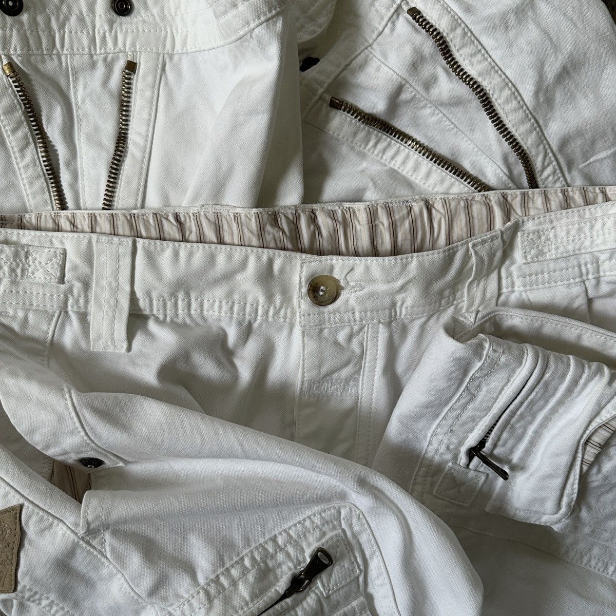 Dolce & Gabbana AW03 D&G “Cargo Zipper” Pants Size US 32 / EU 48 - 3 Thumbnail