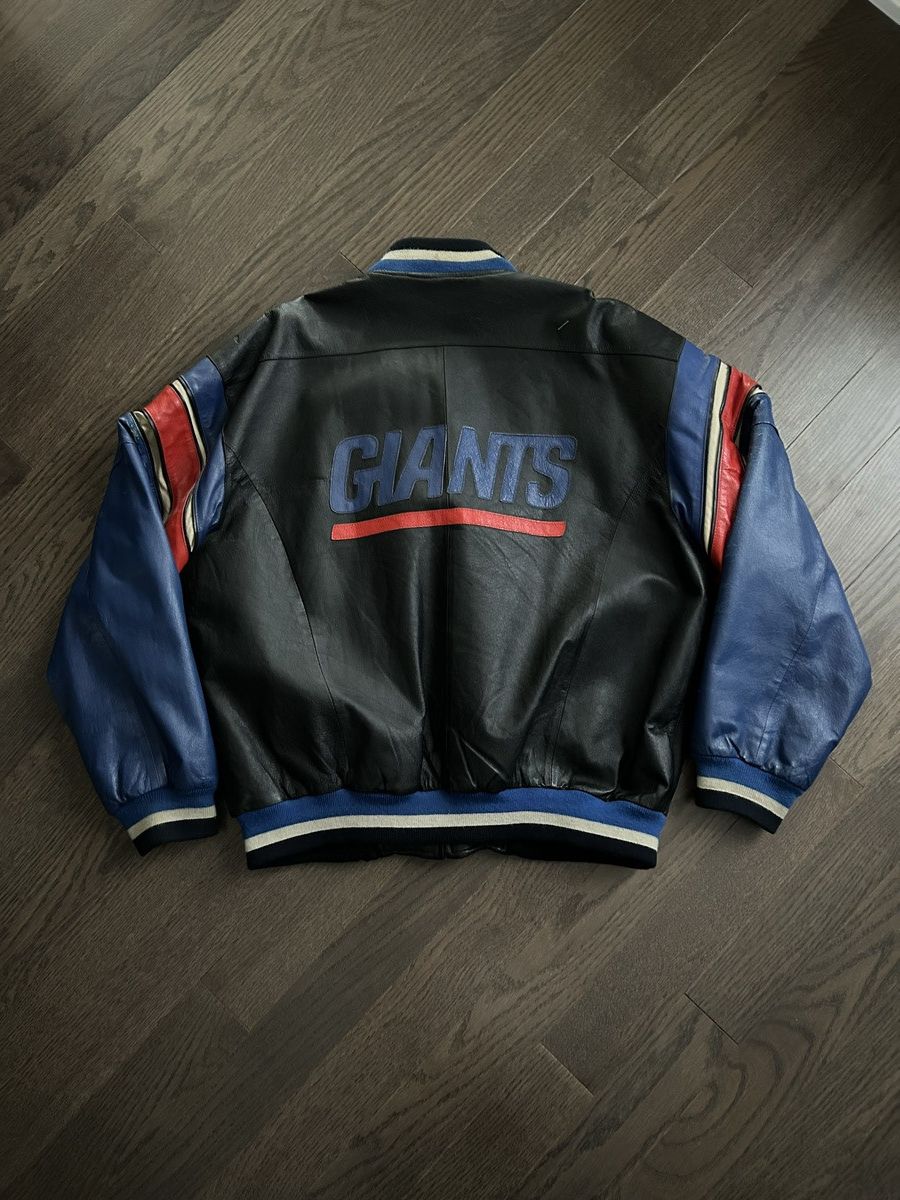 Vintage Vintage NY giants varsity jacket Size US L / EU 52-54 / 3 - 1 Thumbnail