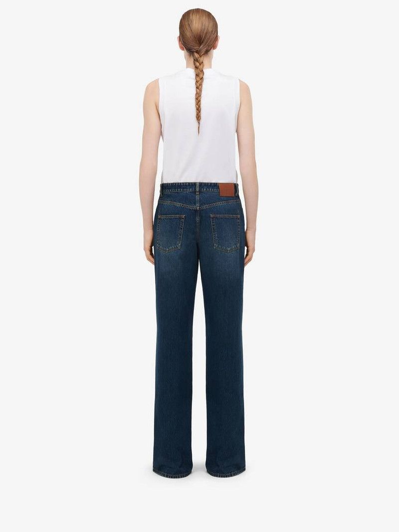 Alexander McQueen o1srvl11e0326 Feather Embroidery Tank Top in Optical White Size XL / US 12-14 / IT 48-50 - 5 Thumbnail