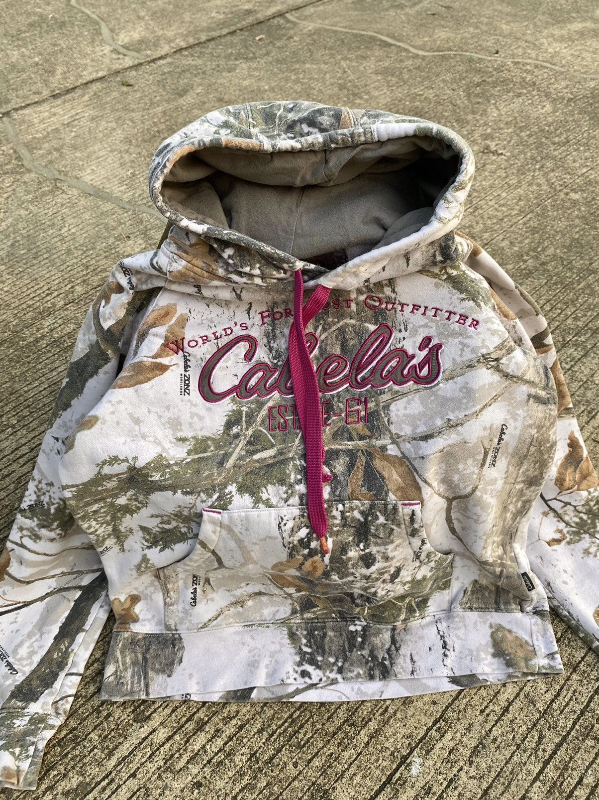 Realtree Vintage CABELA’S Realtree Hoodie Camo Size US L / EU 52-54 / 3 - 3 Thumbnail