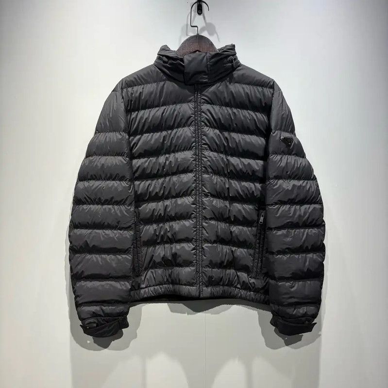 Prada Prada Black Men's Down Jacket Size US M / EU 48-50 / 2 - 1 Thumbnail