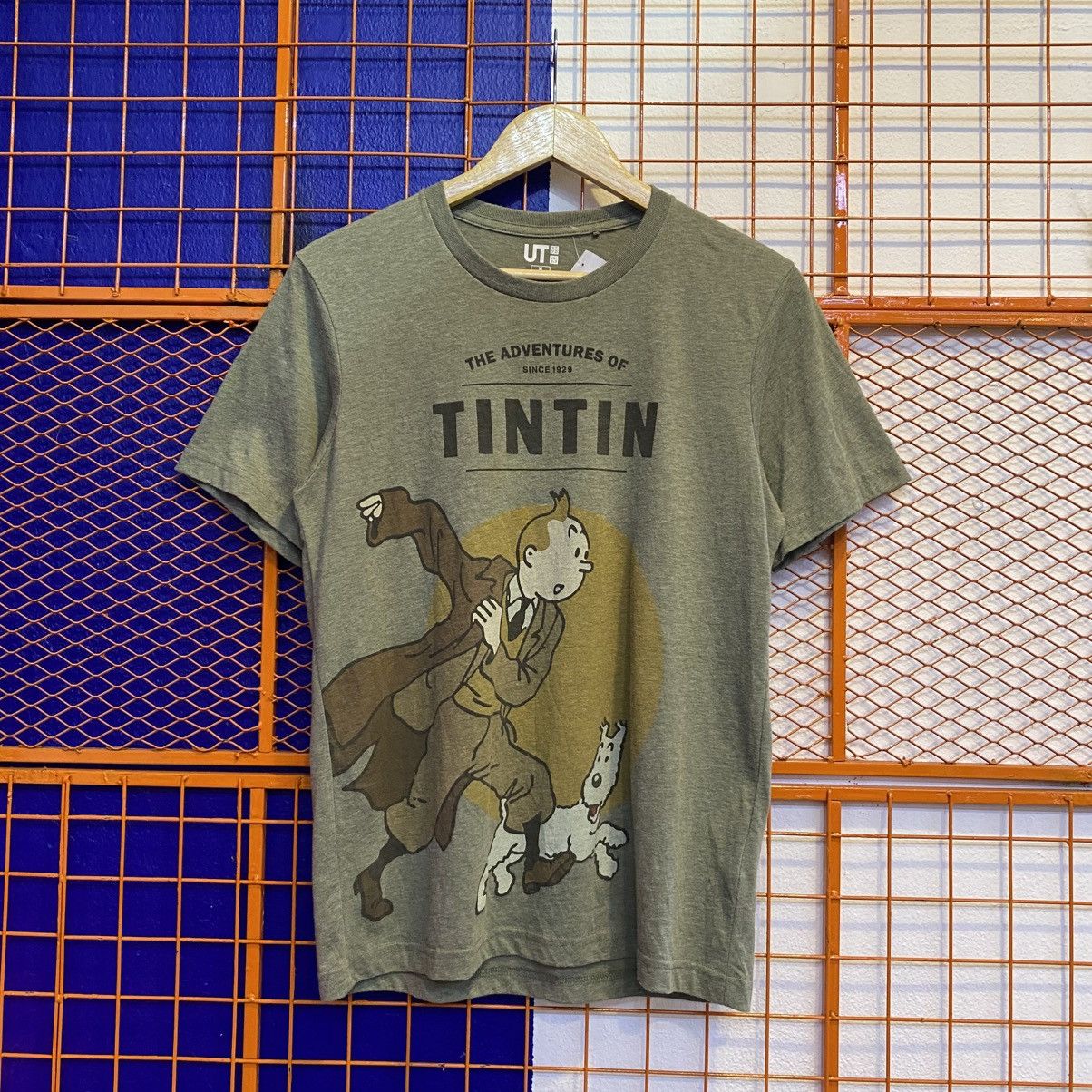 Uniqlo Uniqlo Les adventure Of Tintin Cartoon Network Tshirt Size US M / EU 48-50 / 2 - 1 Thumbnail