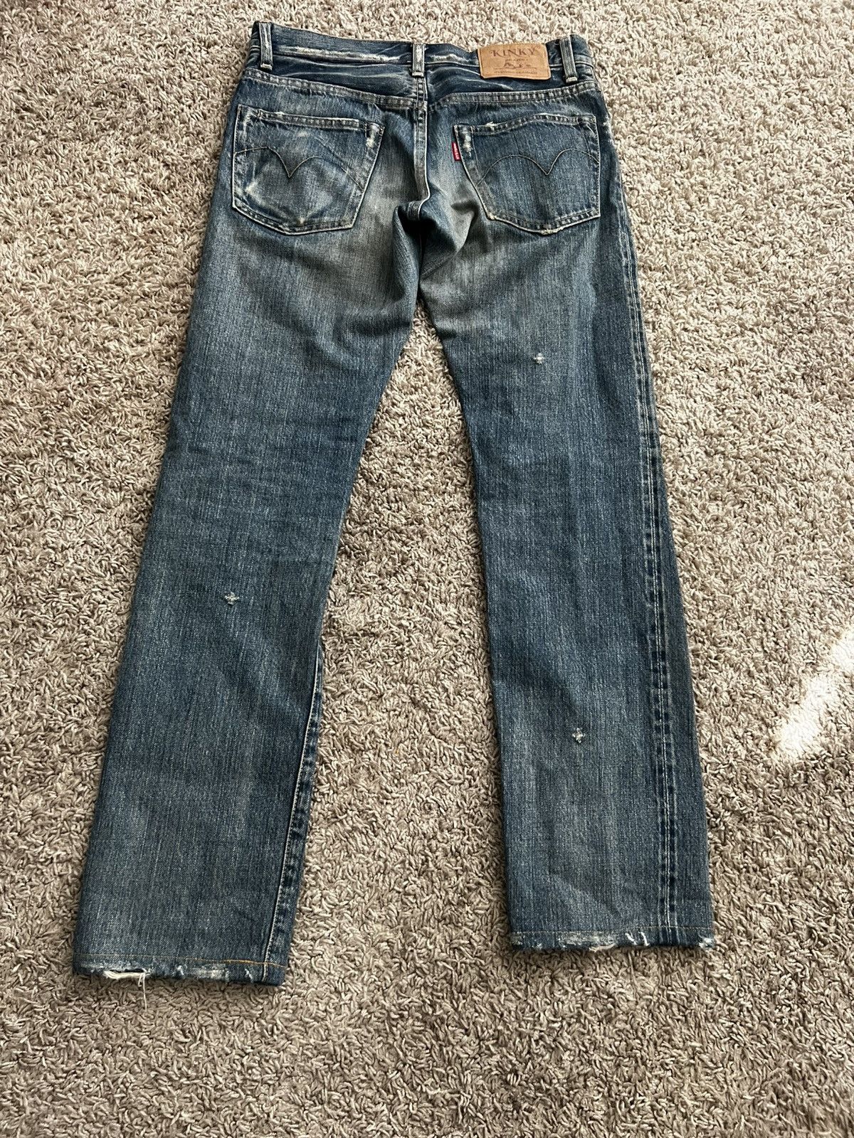 Hysteric Glamour × Japanese Brand hysteric glamour patch denim Size US 29 - 3 Thumbnail