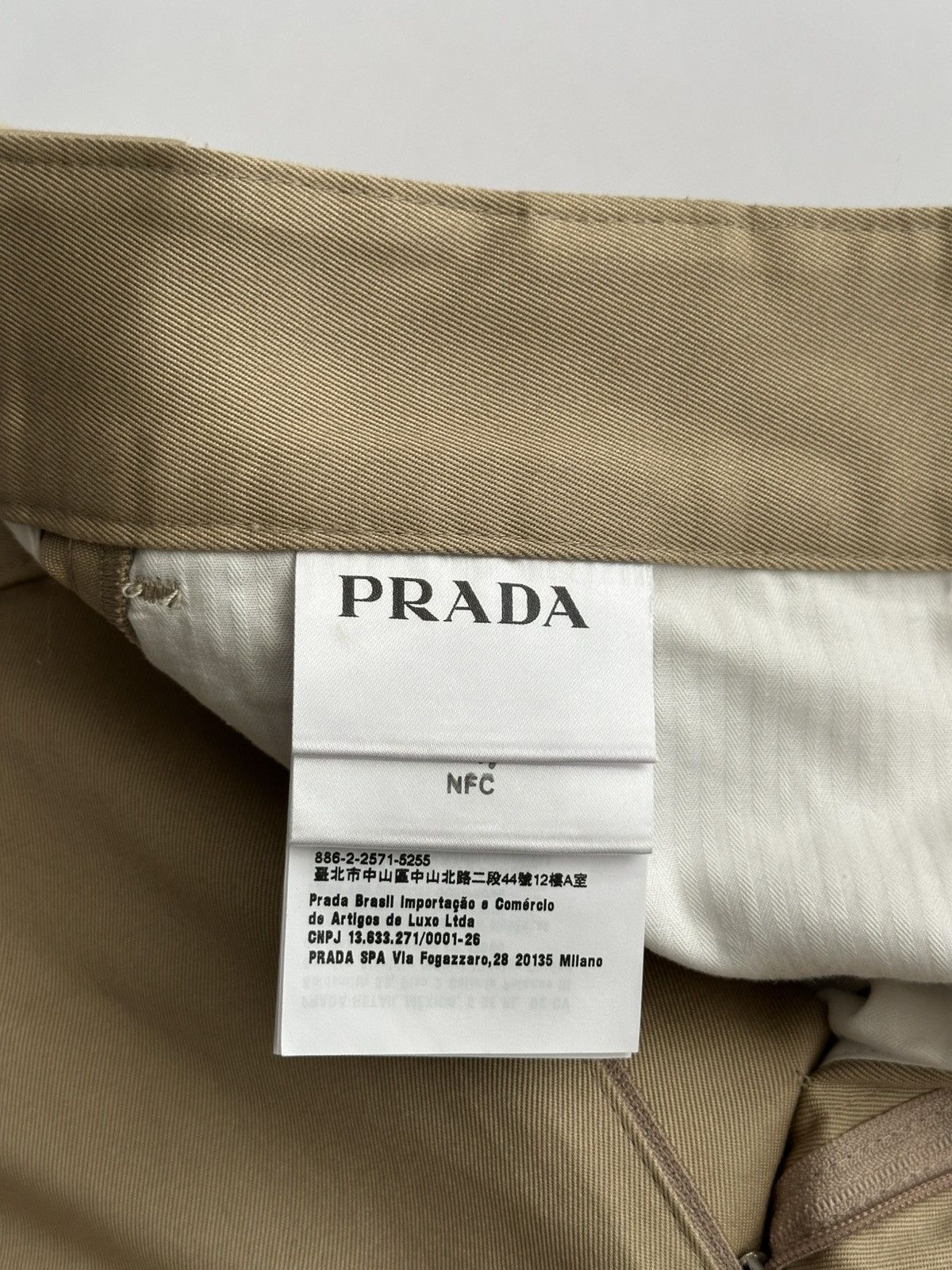 Prada Prada by Raf Simons Wide Work Pants Size US 29 - 9 Thumbnail