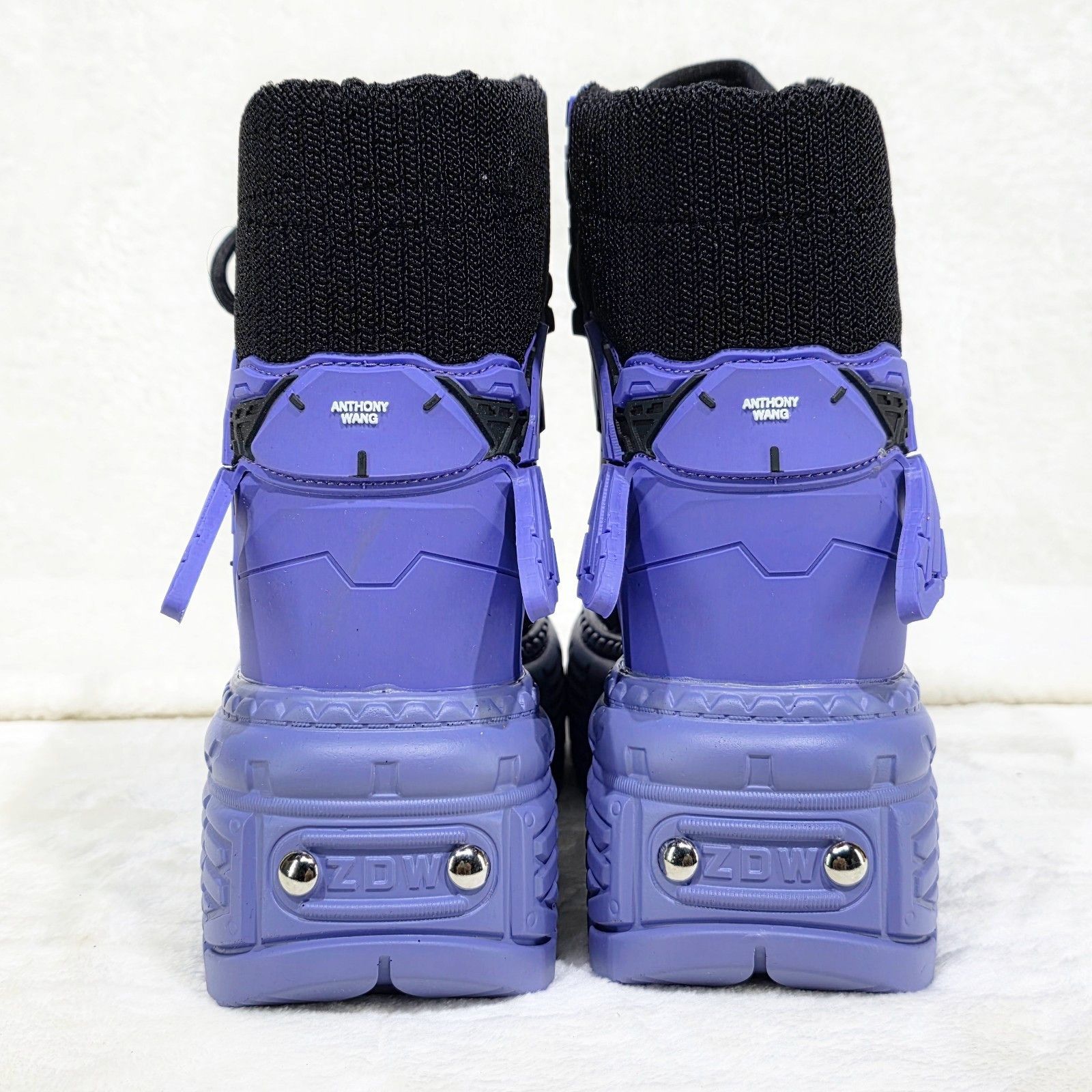 Other Wang M07 Goblin Purple Hidden Wedge Women's Combat Mech Mode Size US 10 / IT 40 - 4 Thumbnail