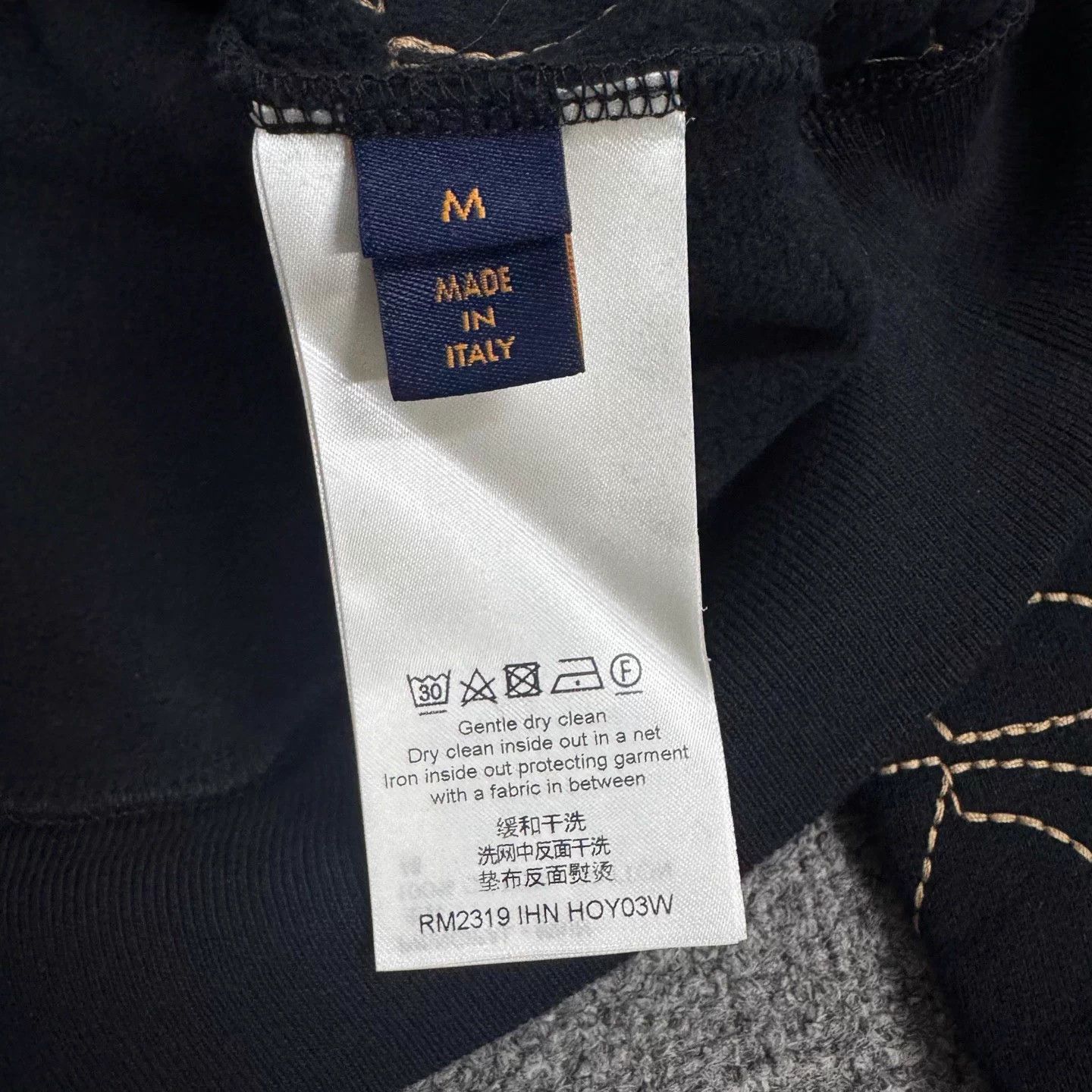 Louis Vuitton LV 3-Monogram Musical Note Embroidered Sweatshirt M Size US M / EU 48-50 / 2 - 7 Thumbnail
