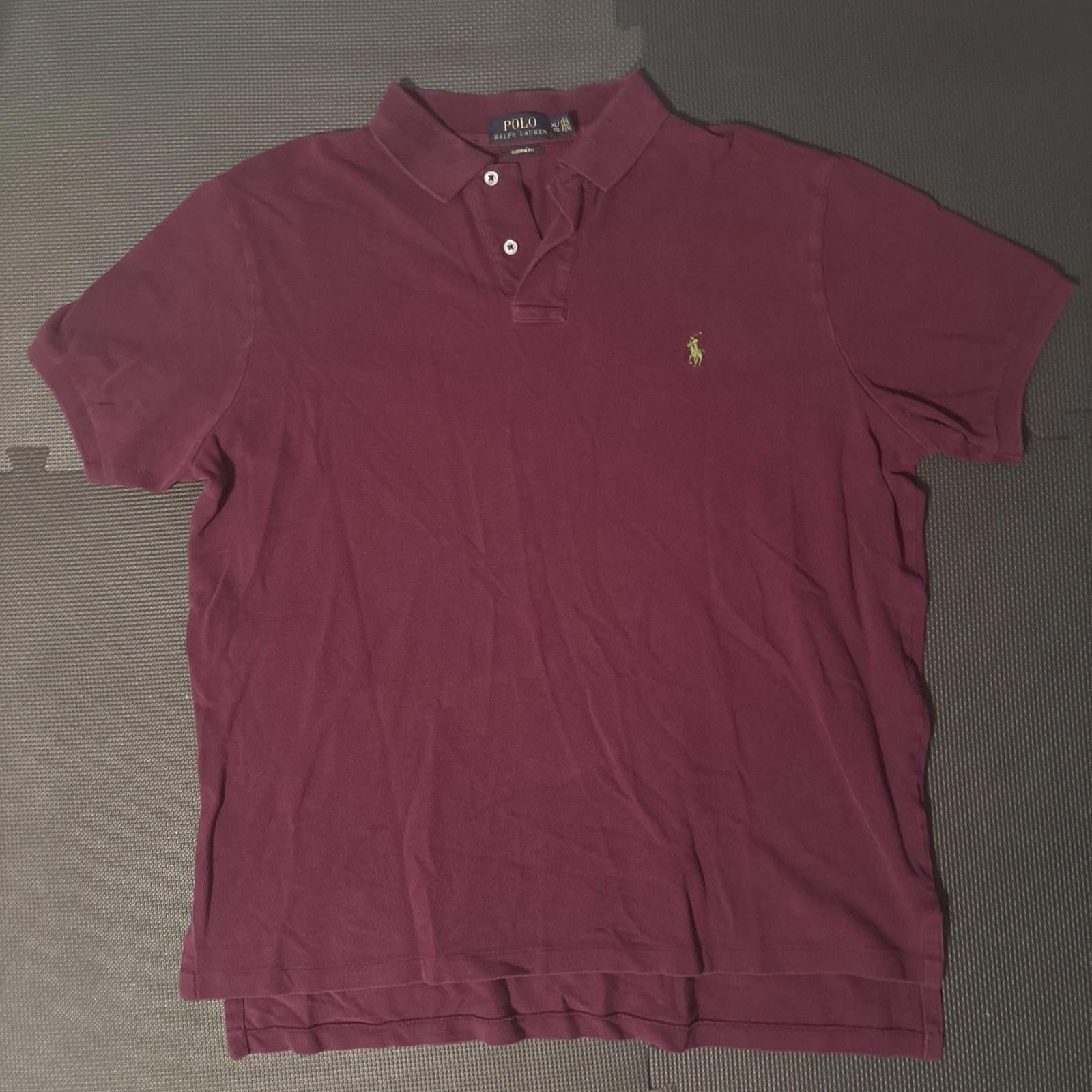 Polo Ralph Lauren Polo Ralph Lauren Men's Size XL Maroon Red Longsleeve Shirt Size US XL / EU 56 / 4 - 1 Thumbnail