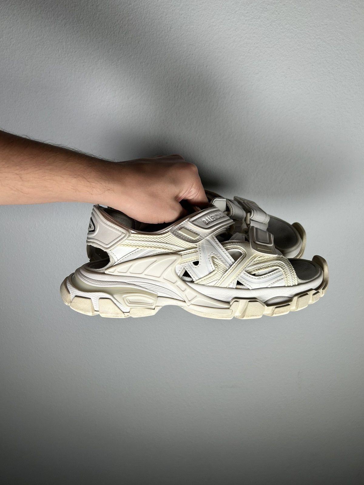 Balenciaga SS2019 Track Strap Sandals Size US 7.5 / EU 40-41 - 3 Thumbnail