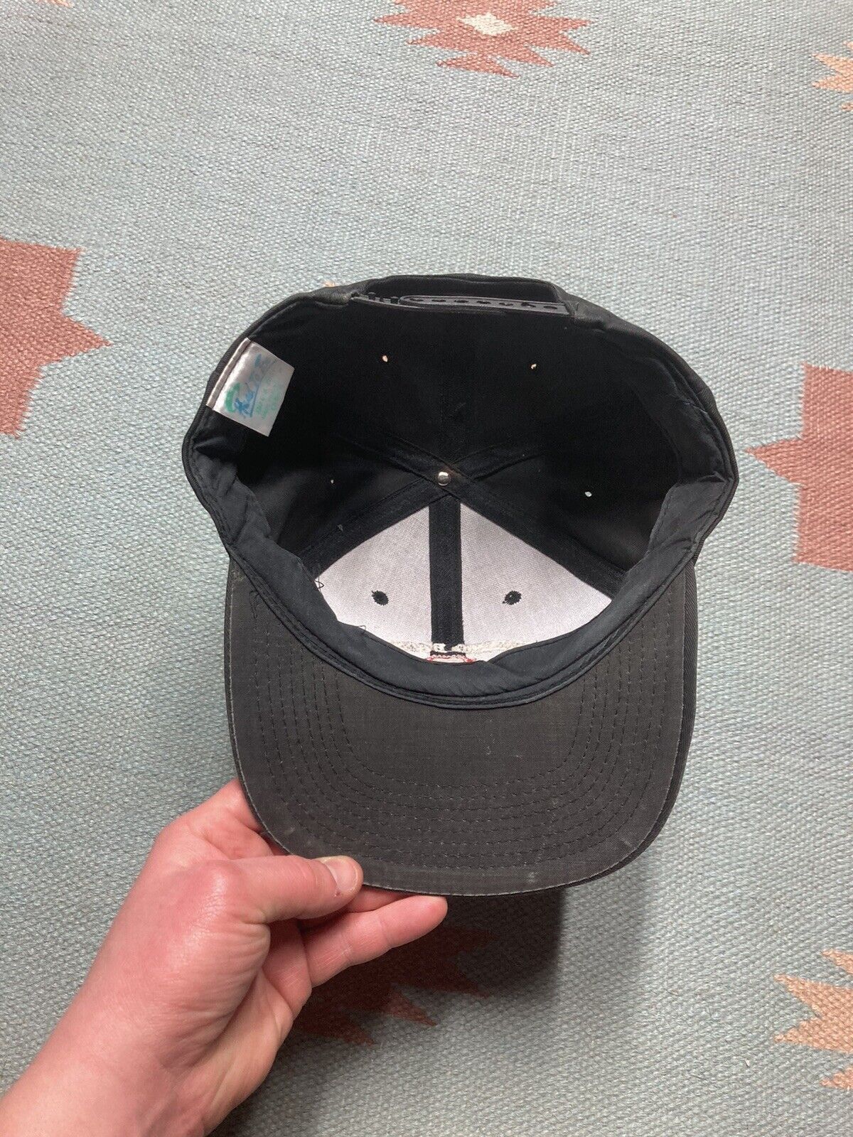 Vintage 90s SnapBack hat ohio buckeyes vs Notre dame rose bowl 1996 Size ONE SIZE - 6 Thumbnail