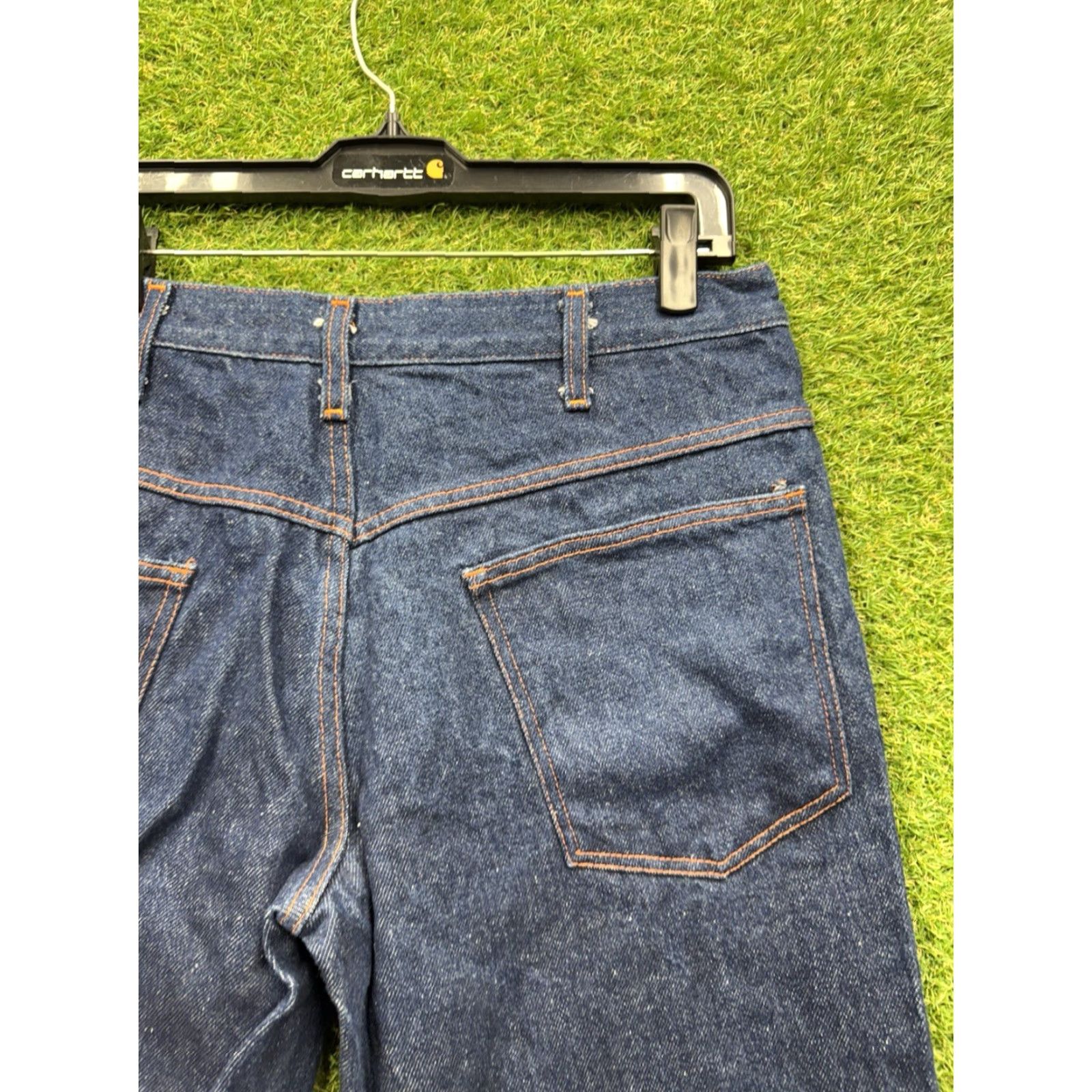 Vintage VINTAGE Big Mac Jeans 36x29 Straight Leg Dark Wash 80s Mens Size US 36 / EU 52 - 4 Thumbnail
