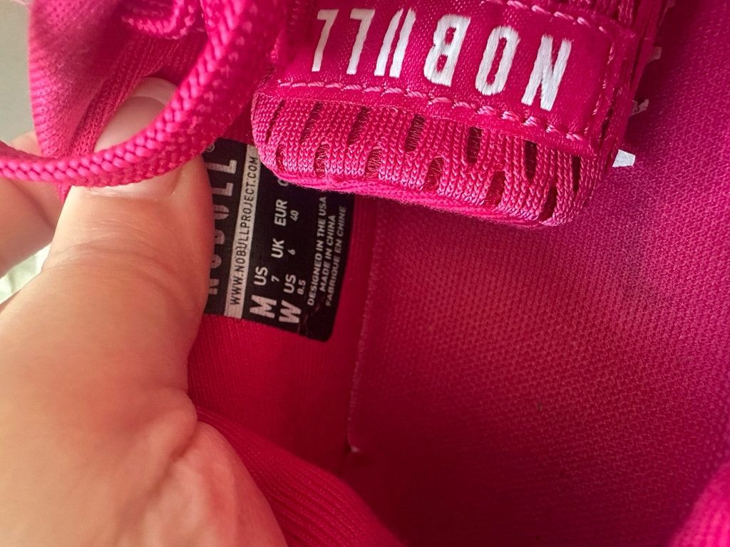 Other EUC Nobull No Bull Runner Magenta Size 8.5 running shoe Size US 8.5 / IT 38.5 - 7 Thumbnail