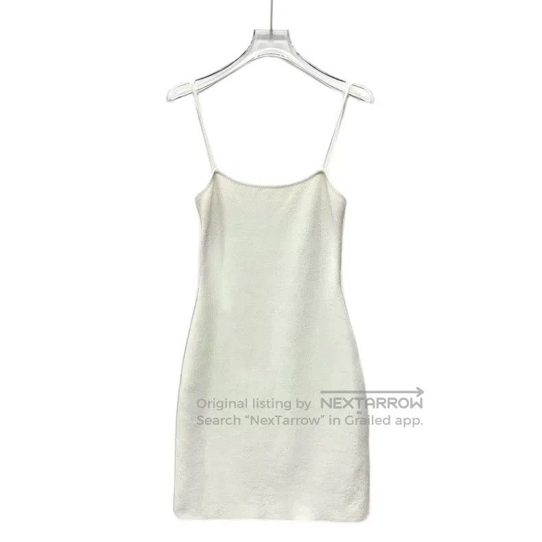 Fendi Fendi Beige Lining Full-Print Cami Dress Size 4XL / US 24-26 - 1 Thumbnail
