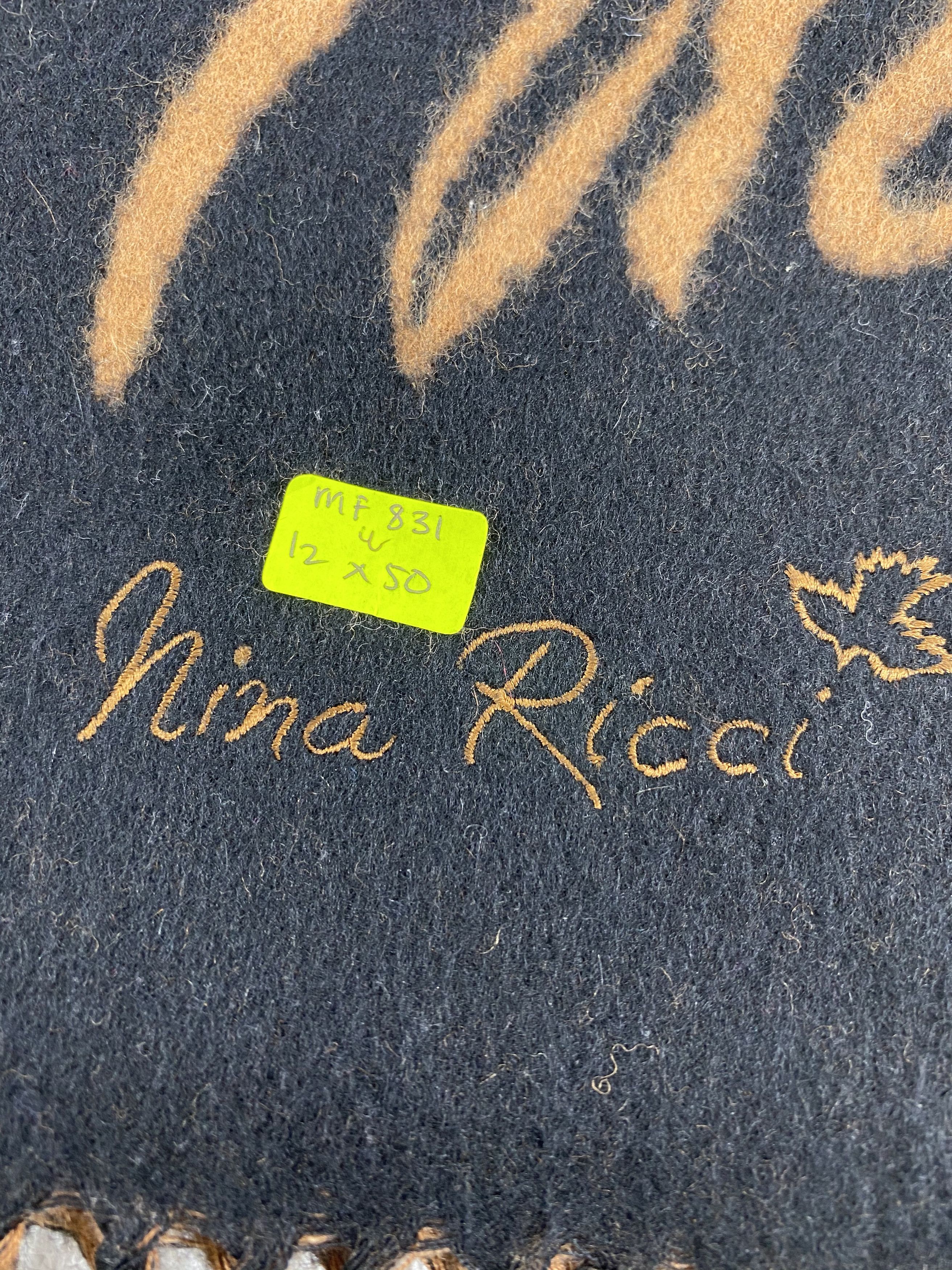 Nina Ricci Vintage Nina Ricci Scarf/Muffler/Neckwear MF831 Size ONE SIZE - 4 Thumbnail