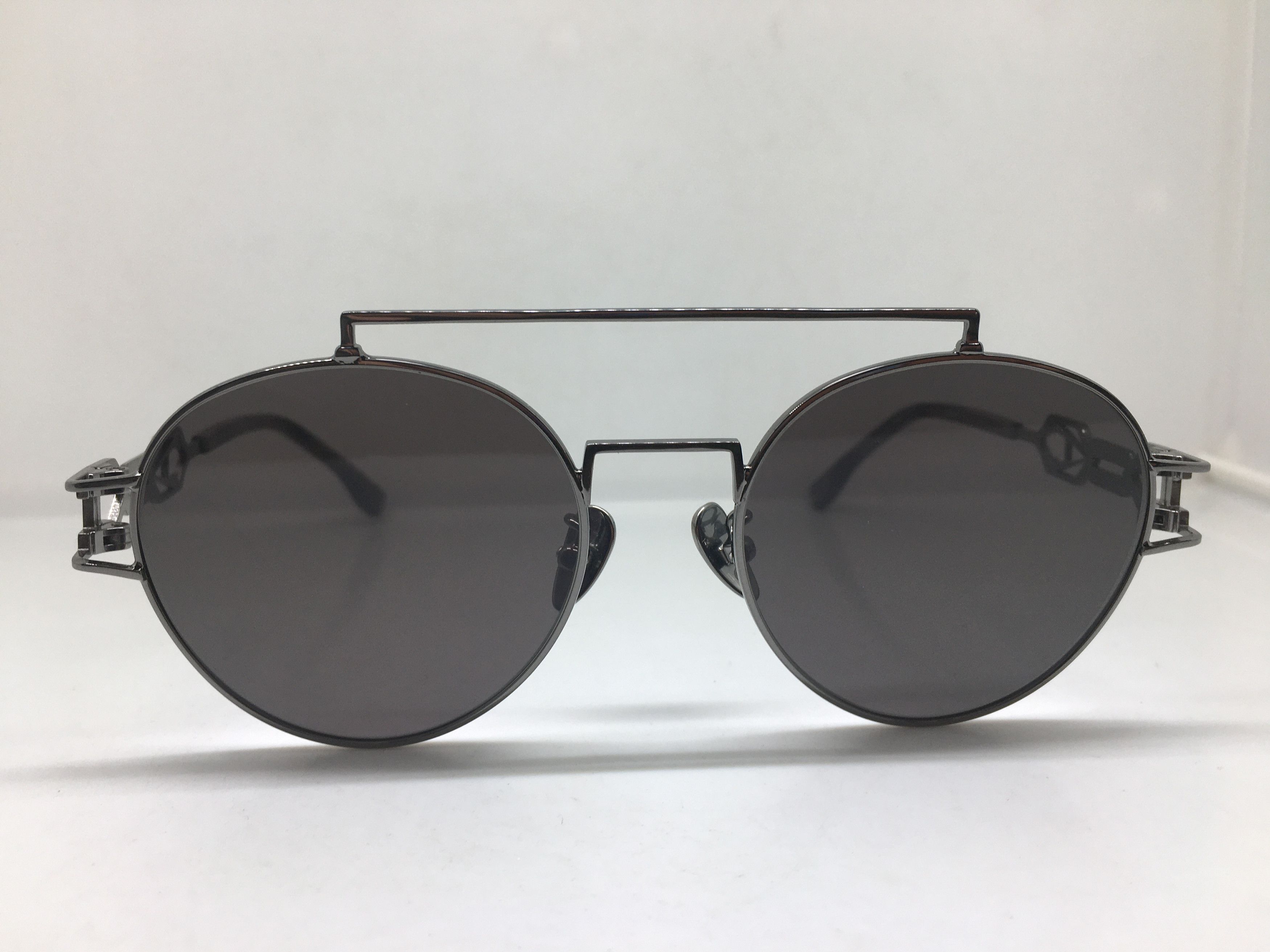 Other Grey Silver Round Sunglasses Frame ROCKABILLY Size ONE SIZE - 2 Thumbnail