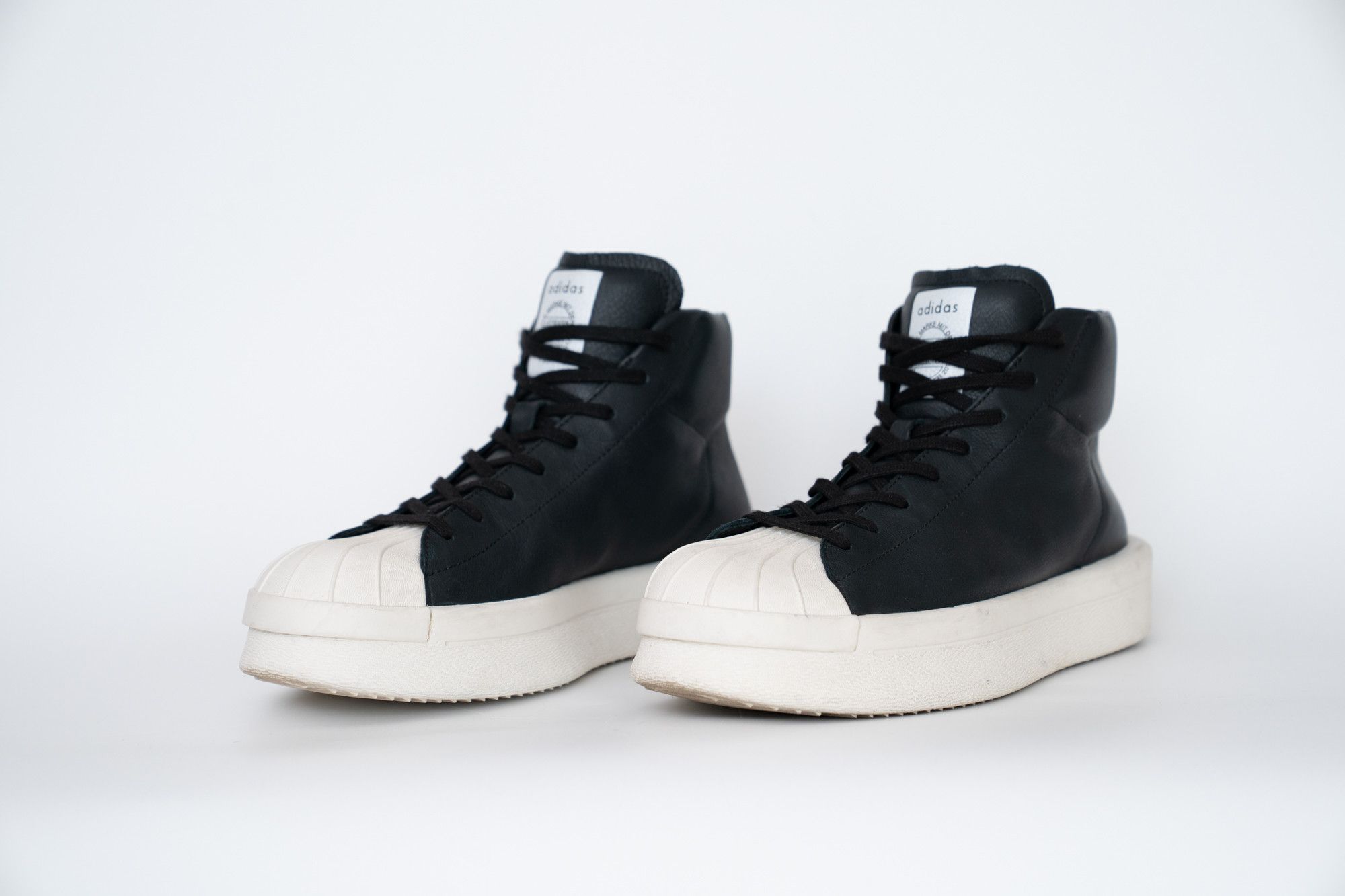 Adidas × Rick Owens Rick Owens x adidas Mastodon Pro Model Black White US9 27cm Size US 9 / EU 42 - 11 Thumbnail