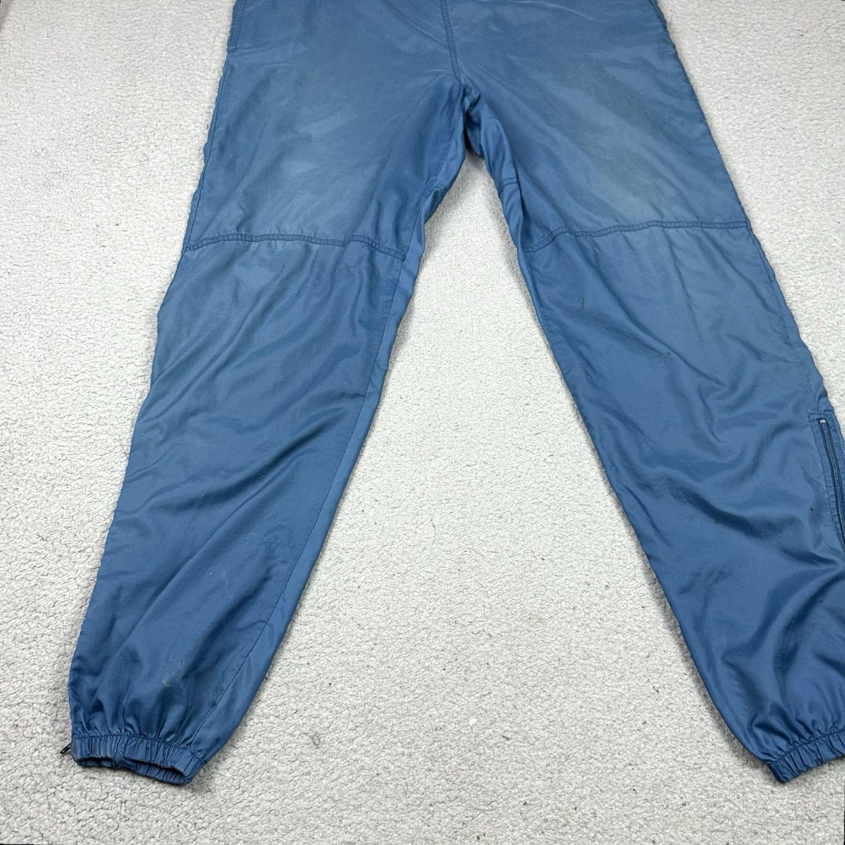 Nike VINTAGE Nike Pants Mens L Blue Nylon Jogger Windbreaker Track 80s Rare Vtg L Modern Classic 90s Logo Men Size US 33 - 7 Thumbnail