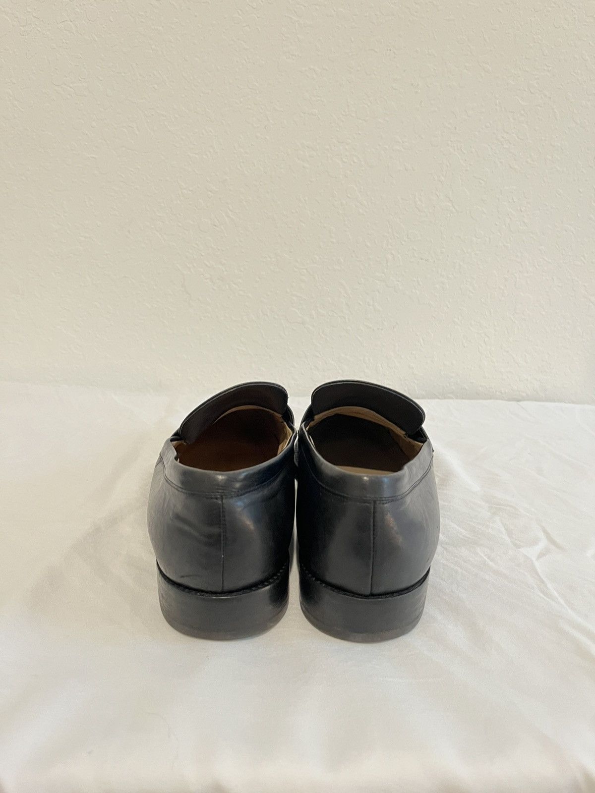 Gucci Black Leather Gucci Loafers Size US 8.5 / IT 38.5 - 7 Thumbnail