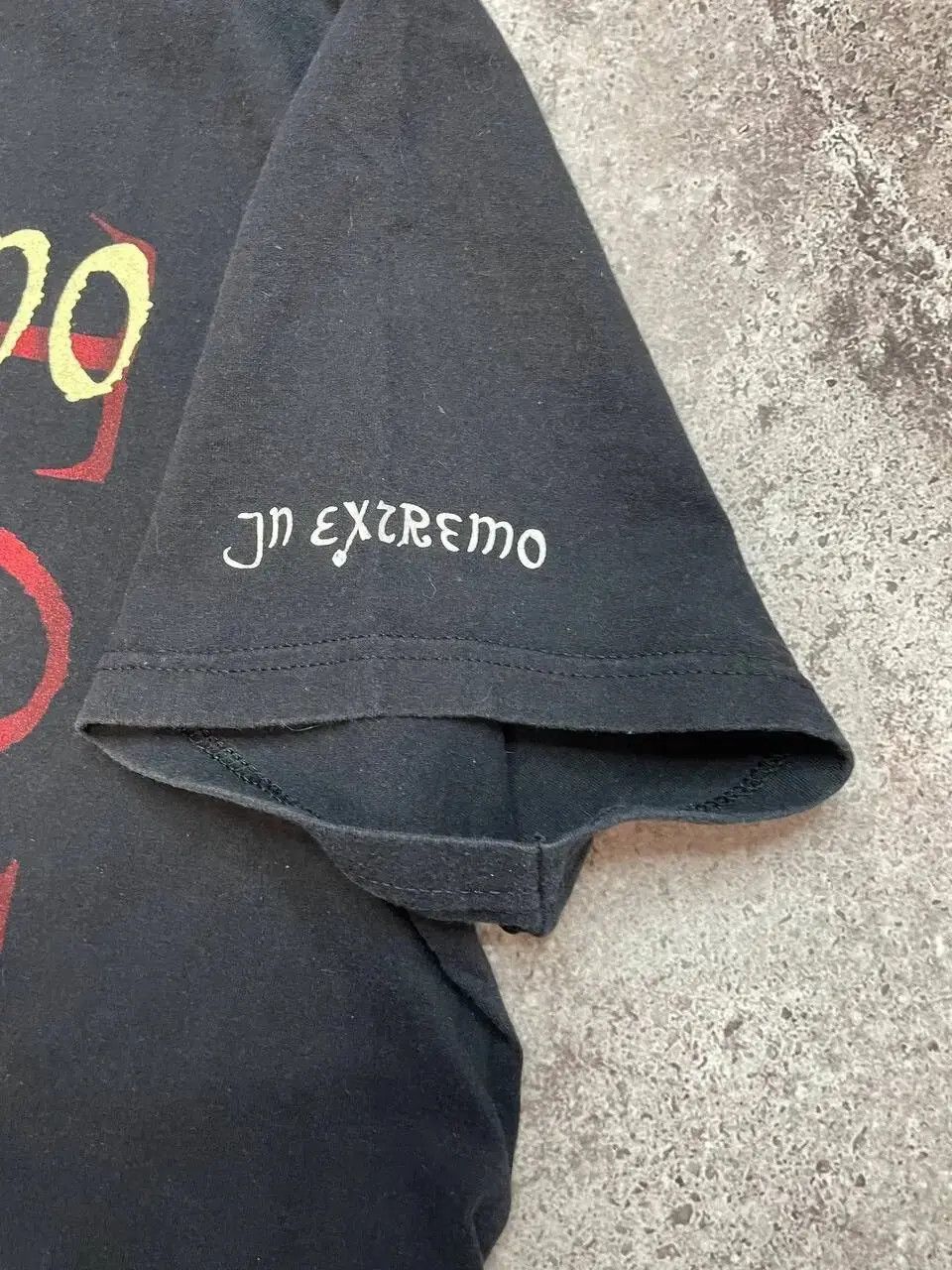 Other VINTAGE 2008 IN EXTREMO TOUR GRAPHIC TEE T-SHIRT BOXY Size US XL / EU 56 / 4 - 3 Thumbnail