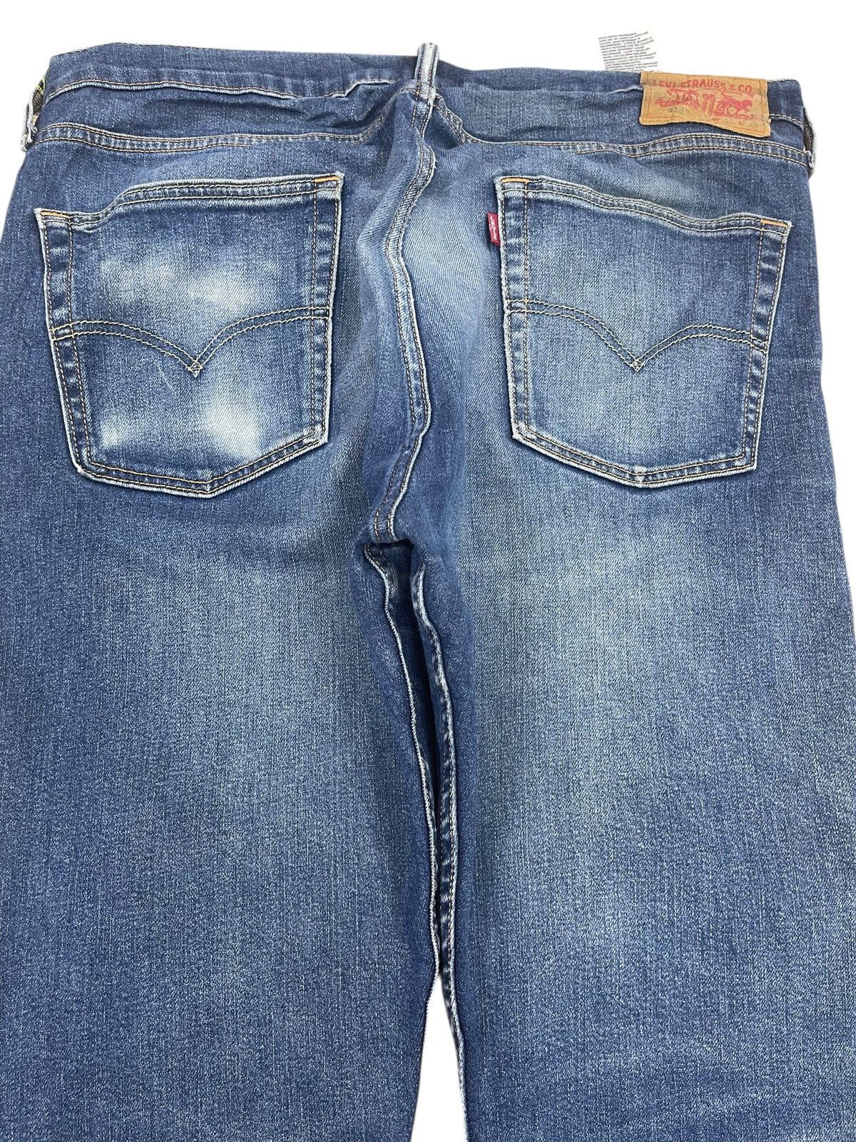 Levi's Levi’s Mud Wash Whiskered Style Straight Leg Jeans Size US 38 / EU 54 - 4 Thumbnail