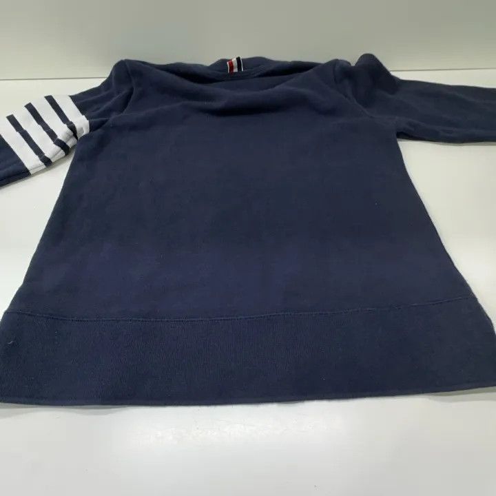 Thom Browne Thom Browne Classic Navy Blue Logo Sweatshirt -2507 Size US M / EU 48-50 / 2 - 6 Thumbnail
