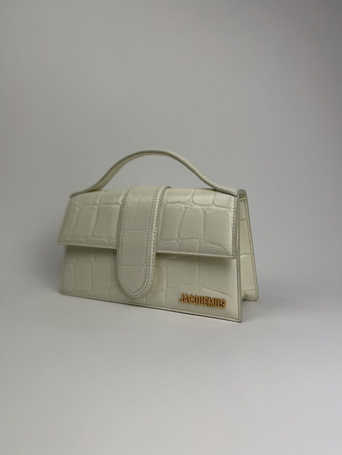 Jacquemus Jacquemus le Grand Bambino Croco Size ONE SIZE - 2 Thumbnail