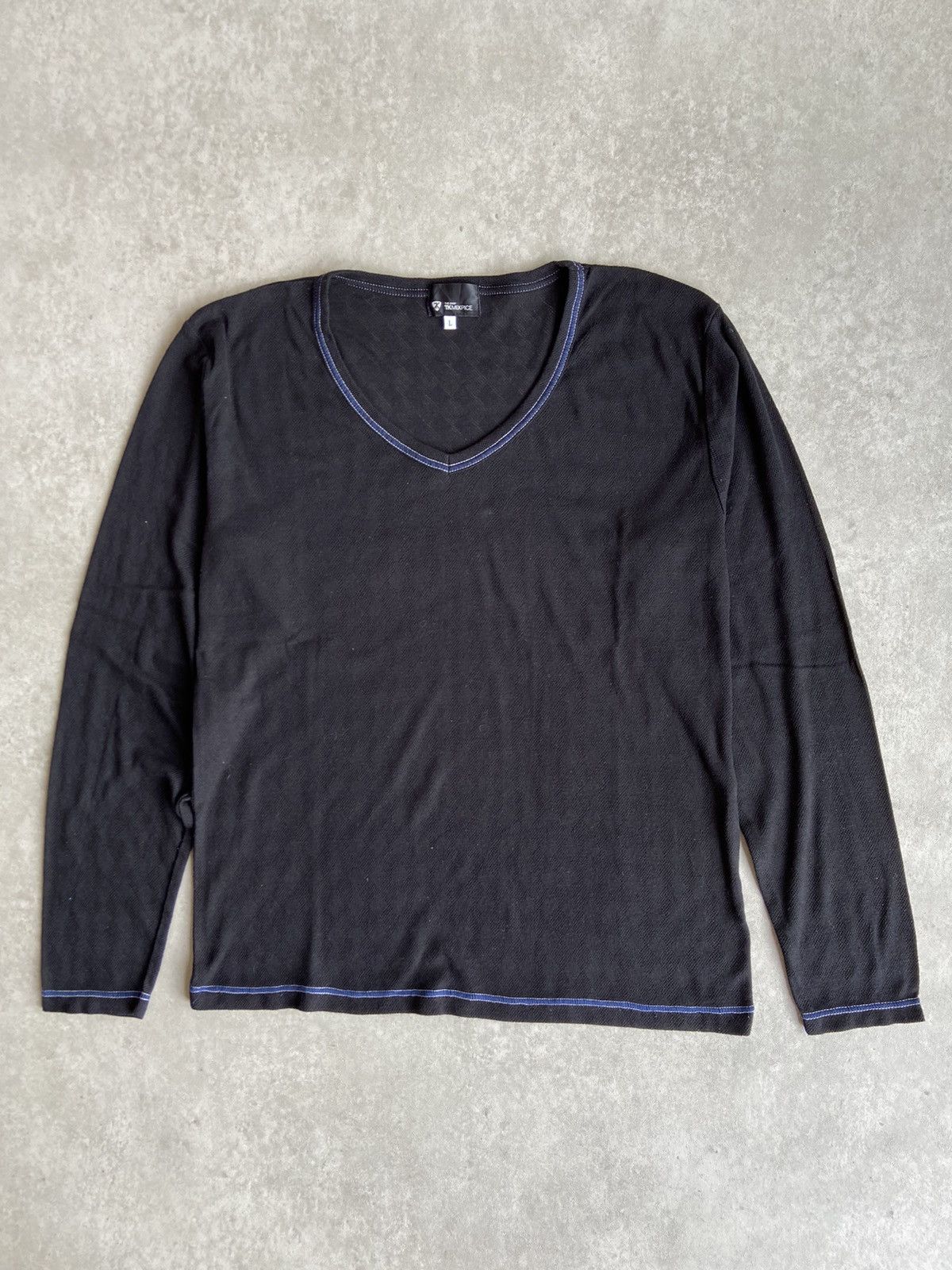 If Six Was Nine × Japanese Brand × Takeo Kikuchi TAKEO KIKUCHI RECTANGLE PATTERN LONG SLEEVE #616-39684 Size US L / EU 52-54 / 3 - 1 Thumbnail